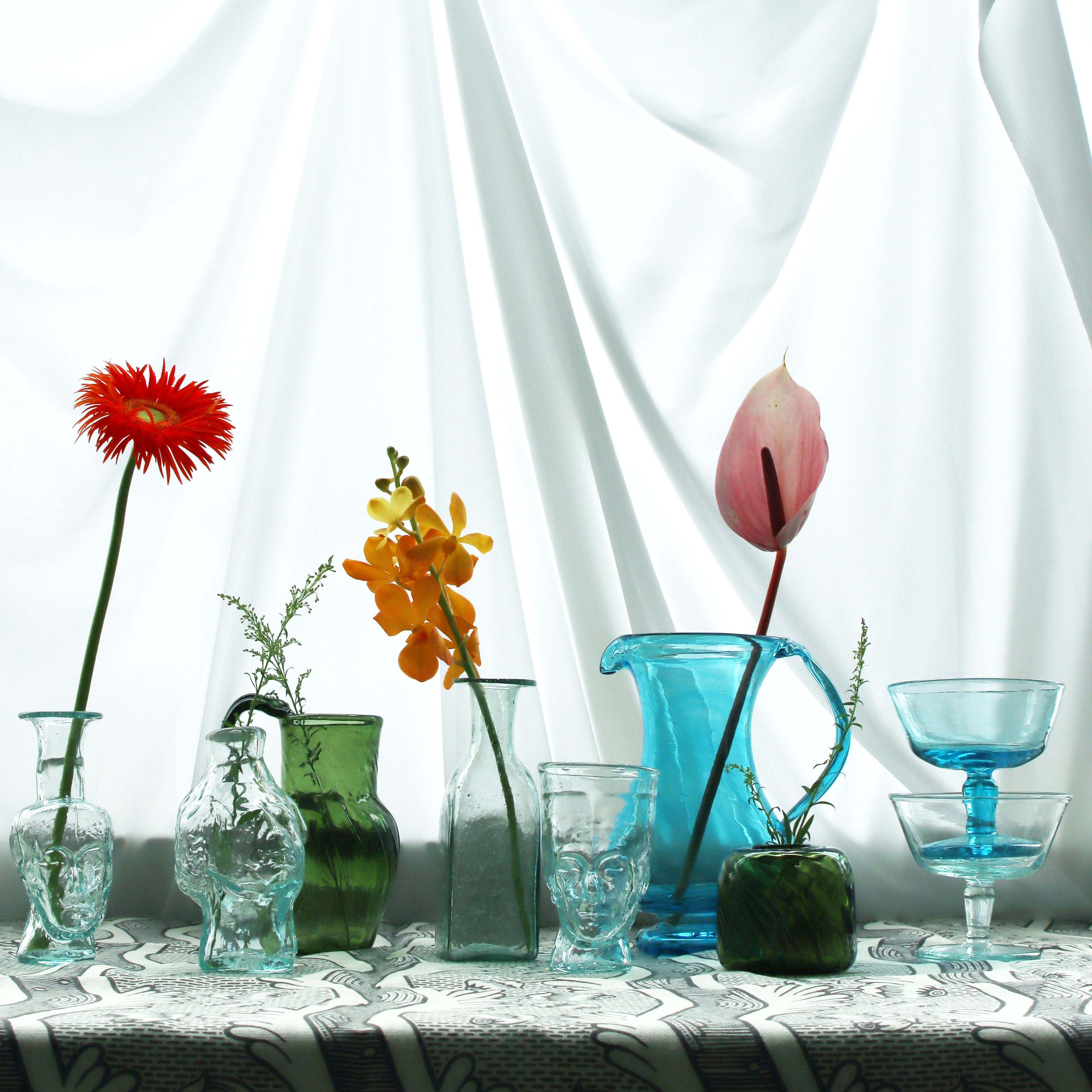 手吹きガラスと過ごす、涼やかなひととき