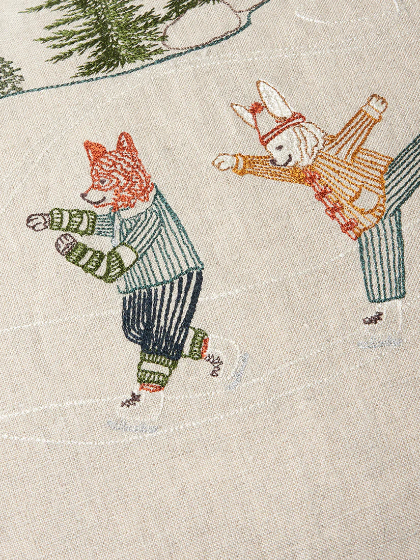 クッションカバー 35x66 Ice Skater