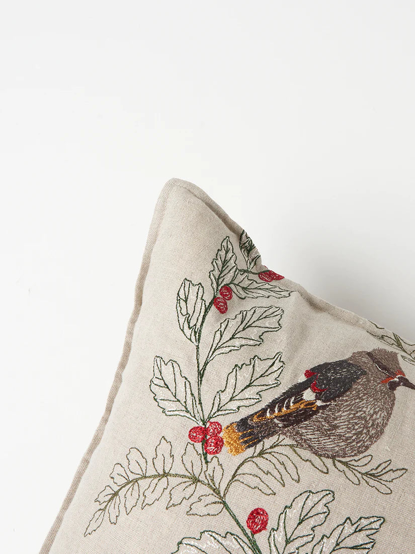 クッションカバー 50x50 Winter birds