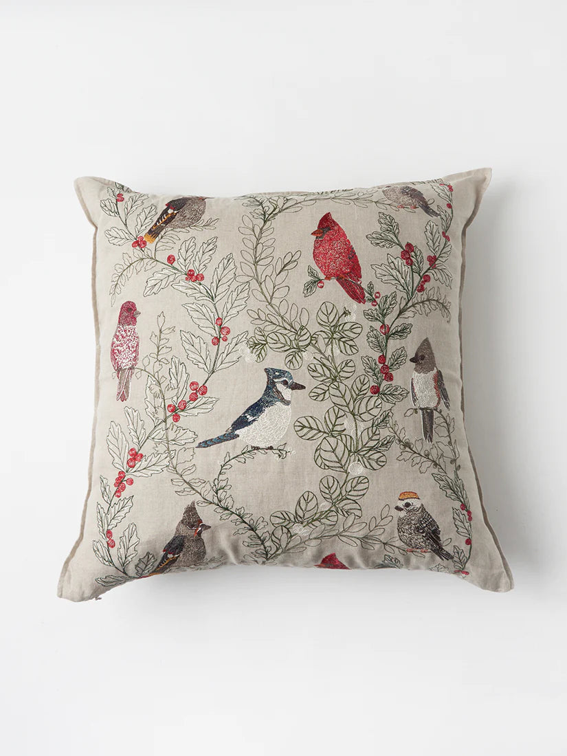 クッションカバー 50x50 Winter birds