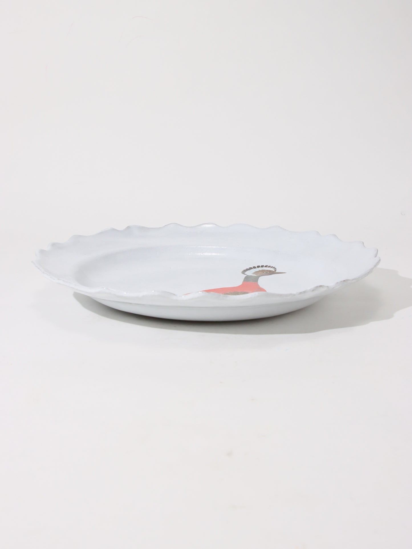 John Derian Red Peruvian Hen スーププレート 25.5cm