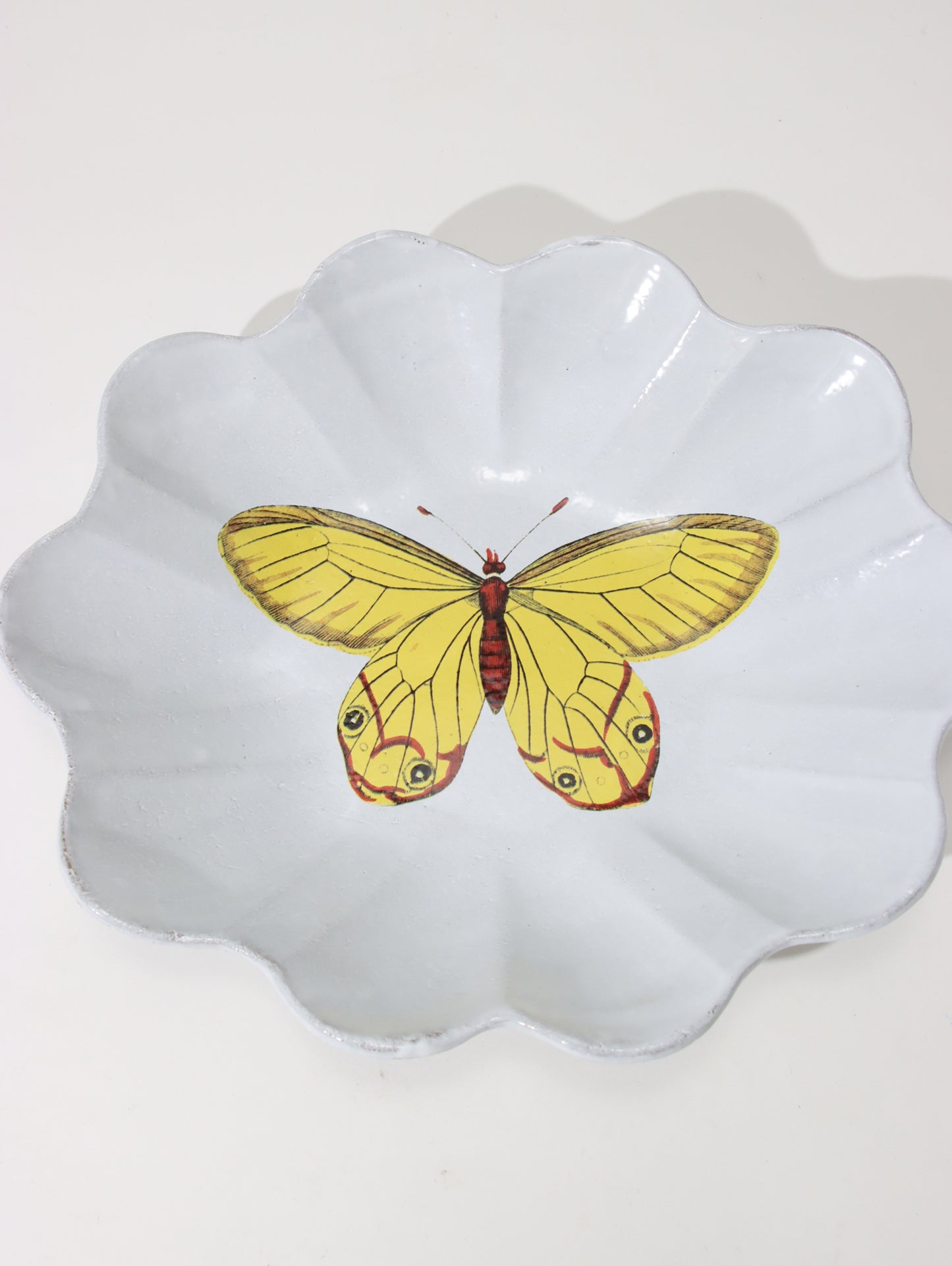 John Derian Yellow Butterfly プレート 24.6cm