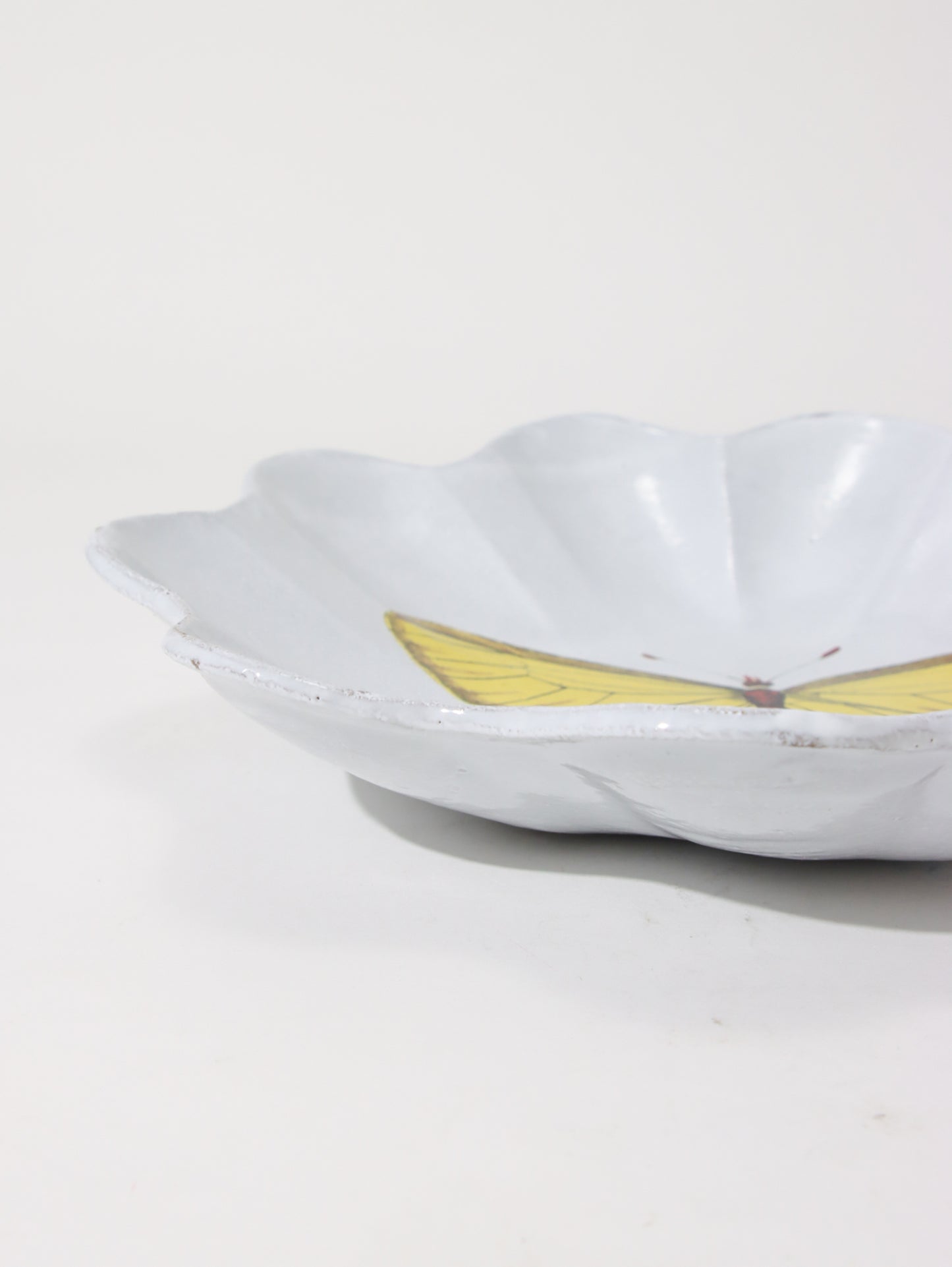 John Derian Yellow Butterfly プレート 24.6cm