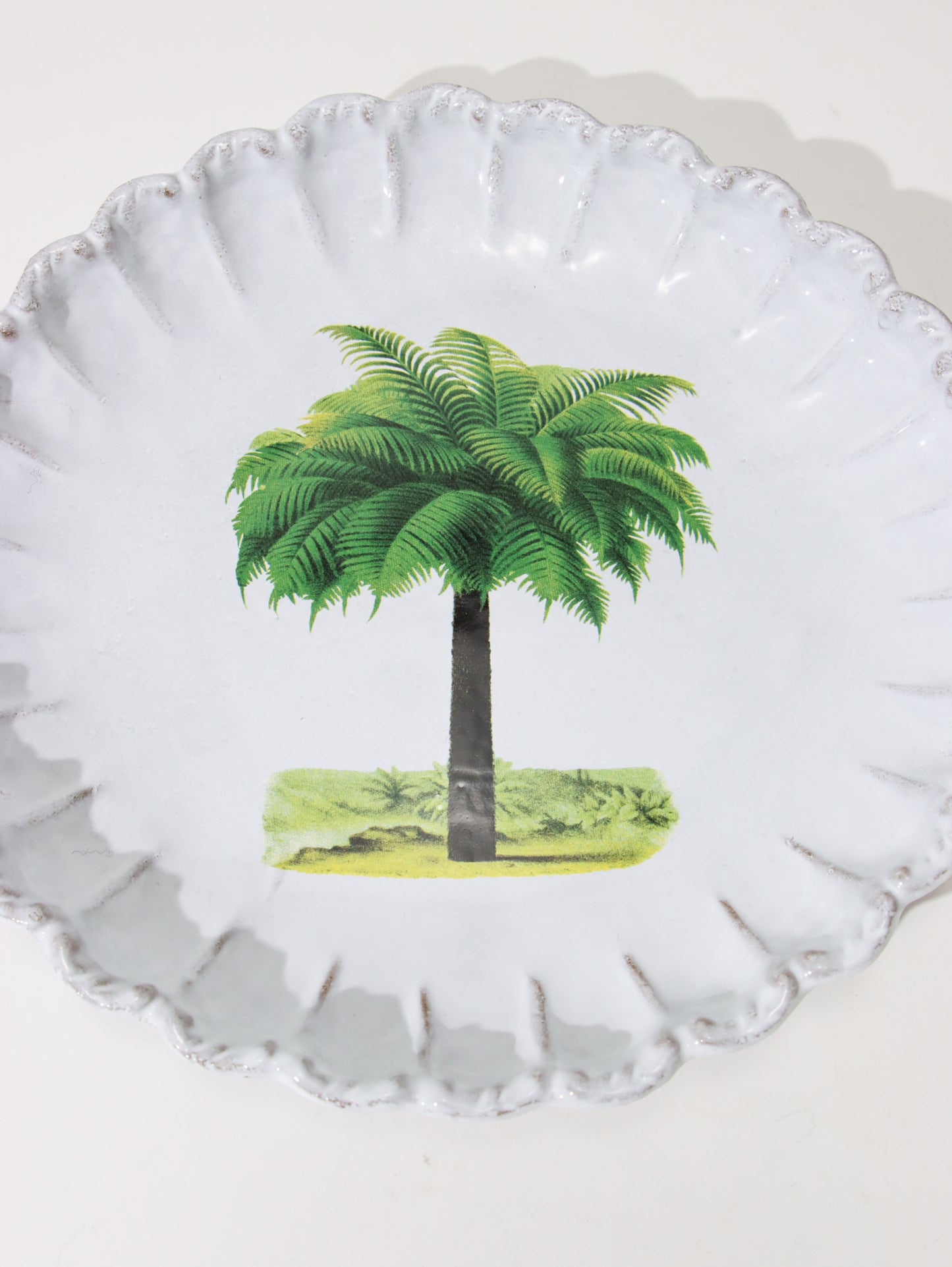 John Derian Palm Tree プレート 22.5cm