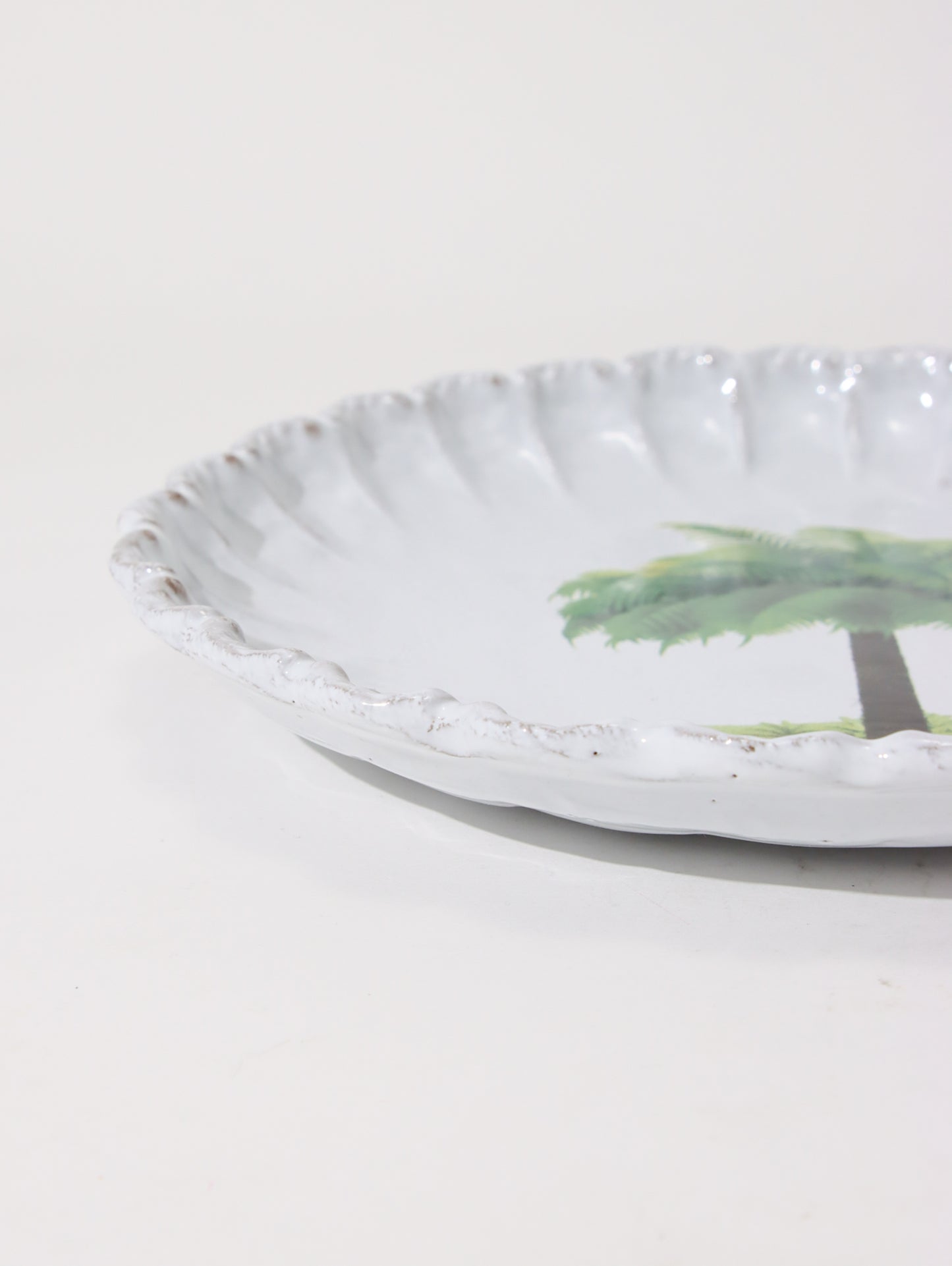 John Derian Palm Tree プレート 22.5cm