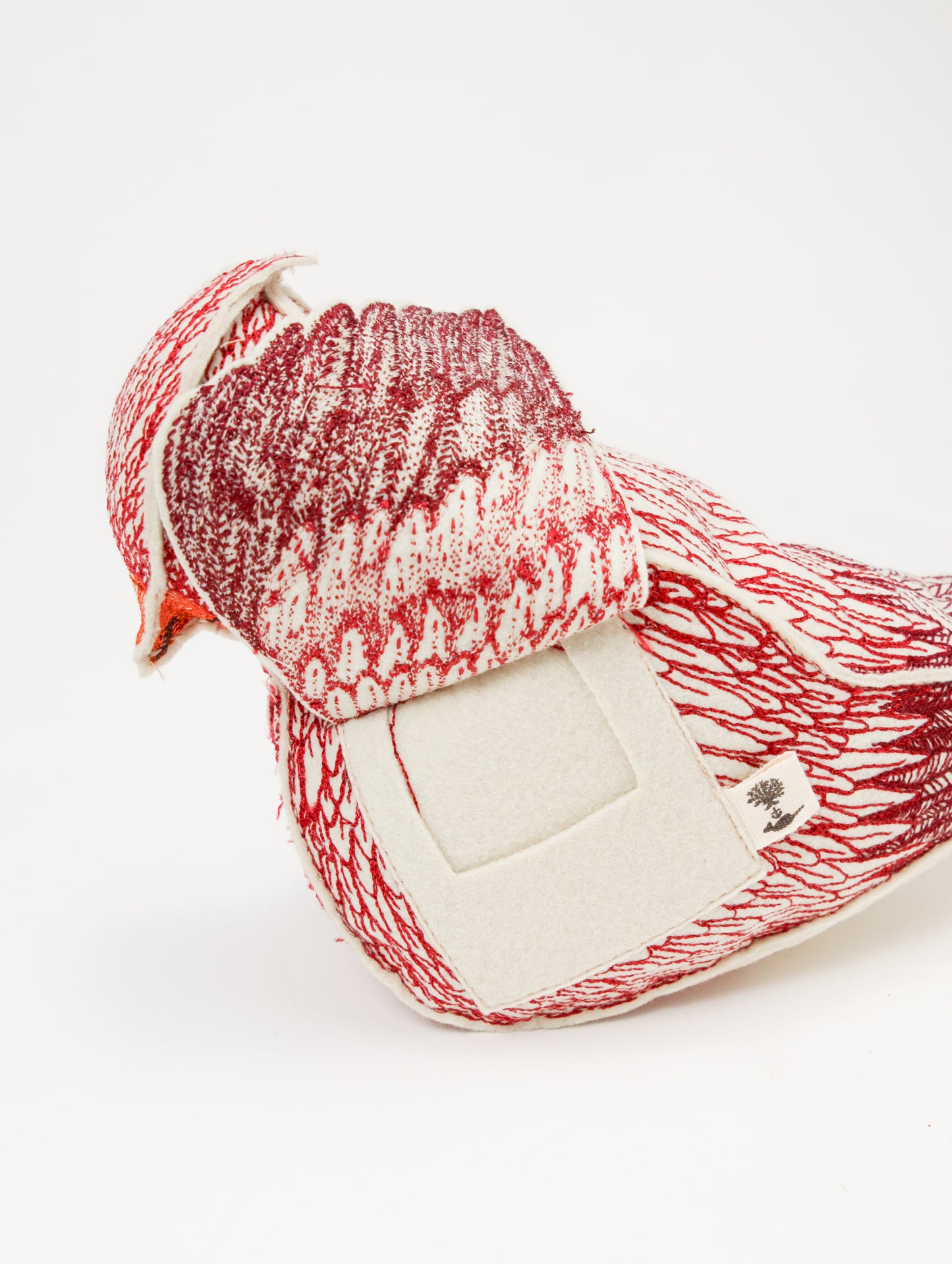 フェルトオブジェ Cardinal of Hope