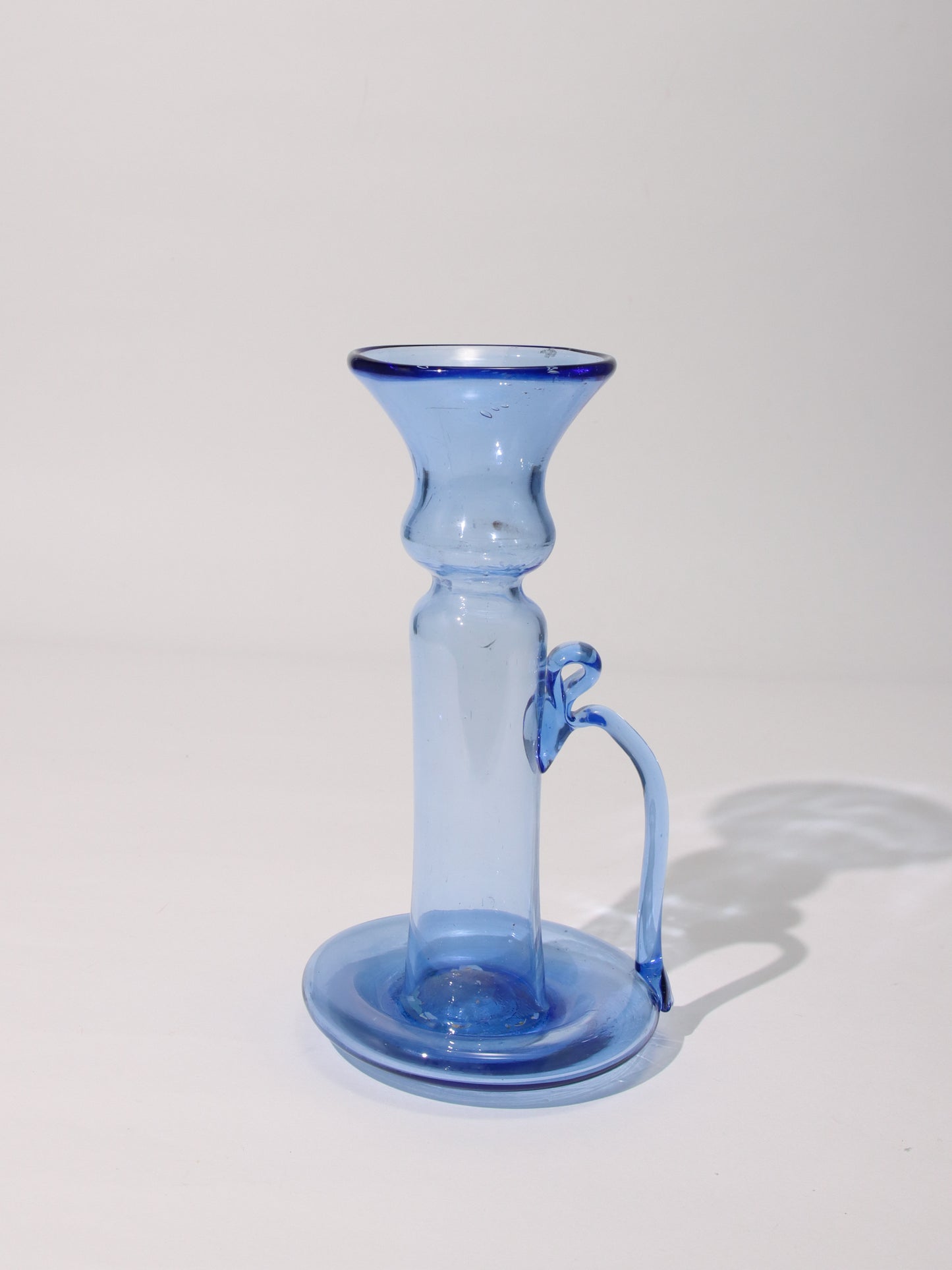 フラワーベース PORTA CANDELE WITH HANDLE Light Blue