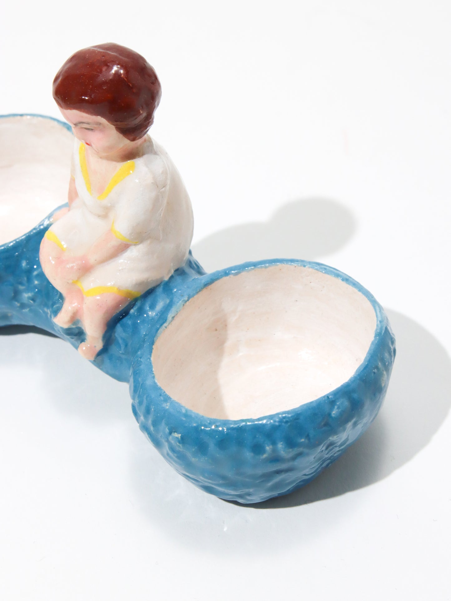 Enfant Polychrome ソルトセラー Turquoise and White