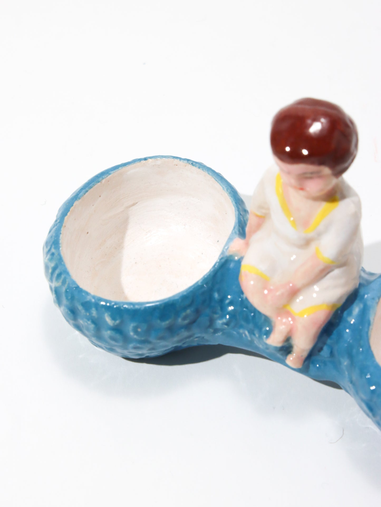 Enfant Polychrome ソルトセラー Turquoise and White
