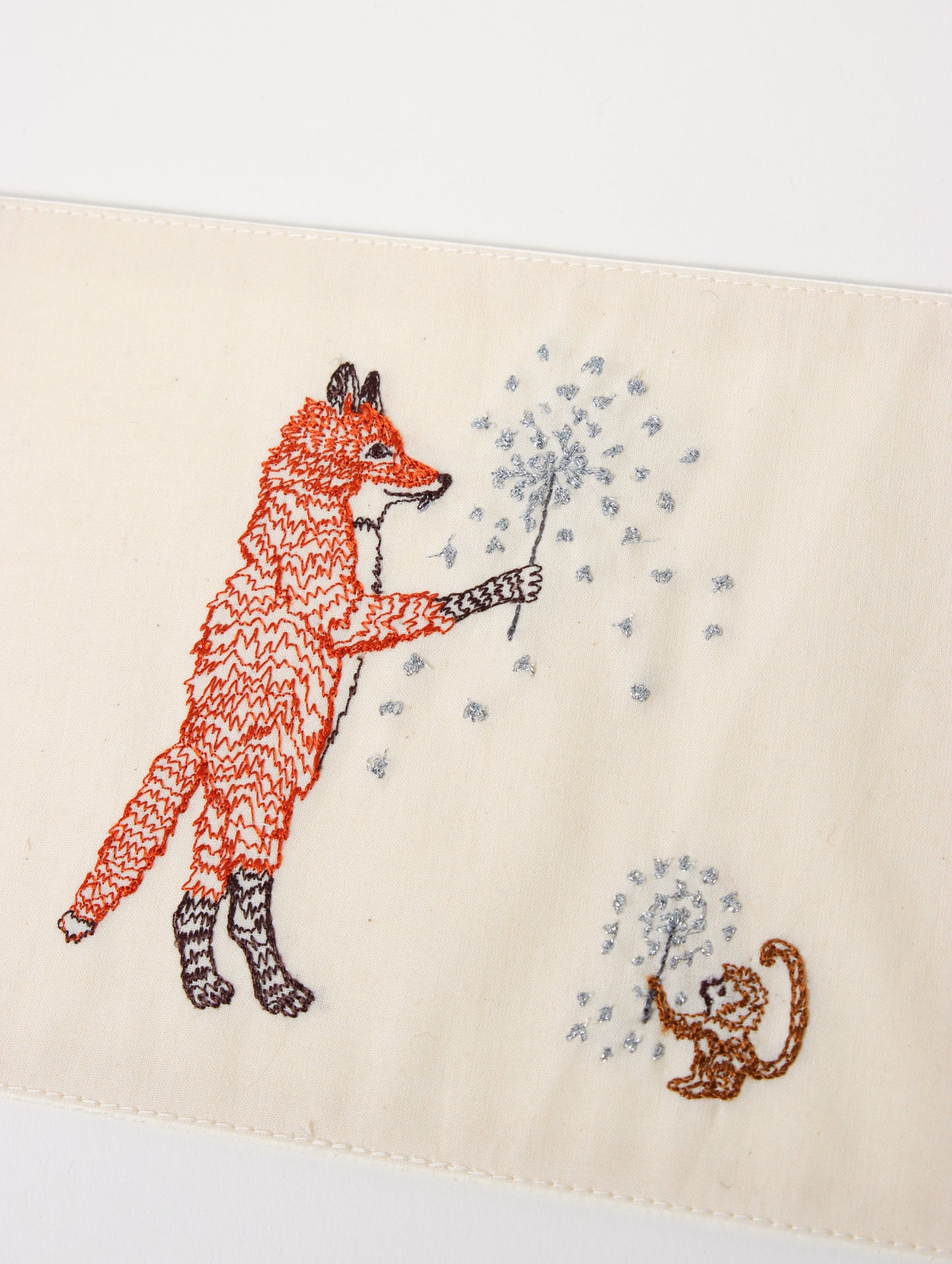 刺繍カード Sparklers