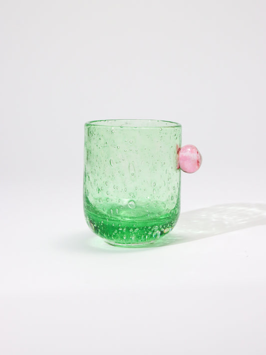 グラス LA PETITE TASSEE CAFÉ GREEN×PINK