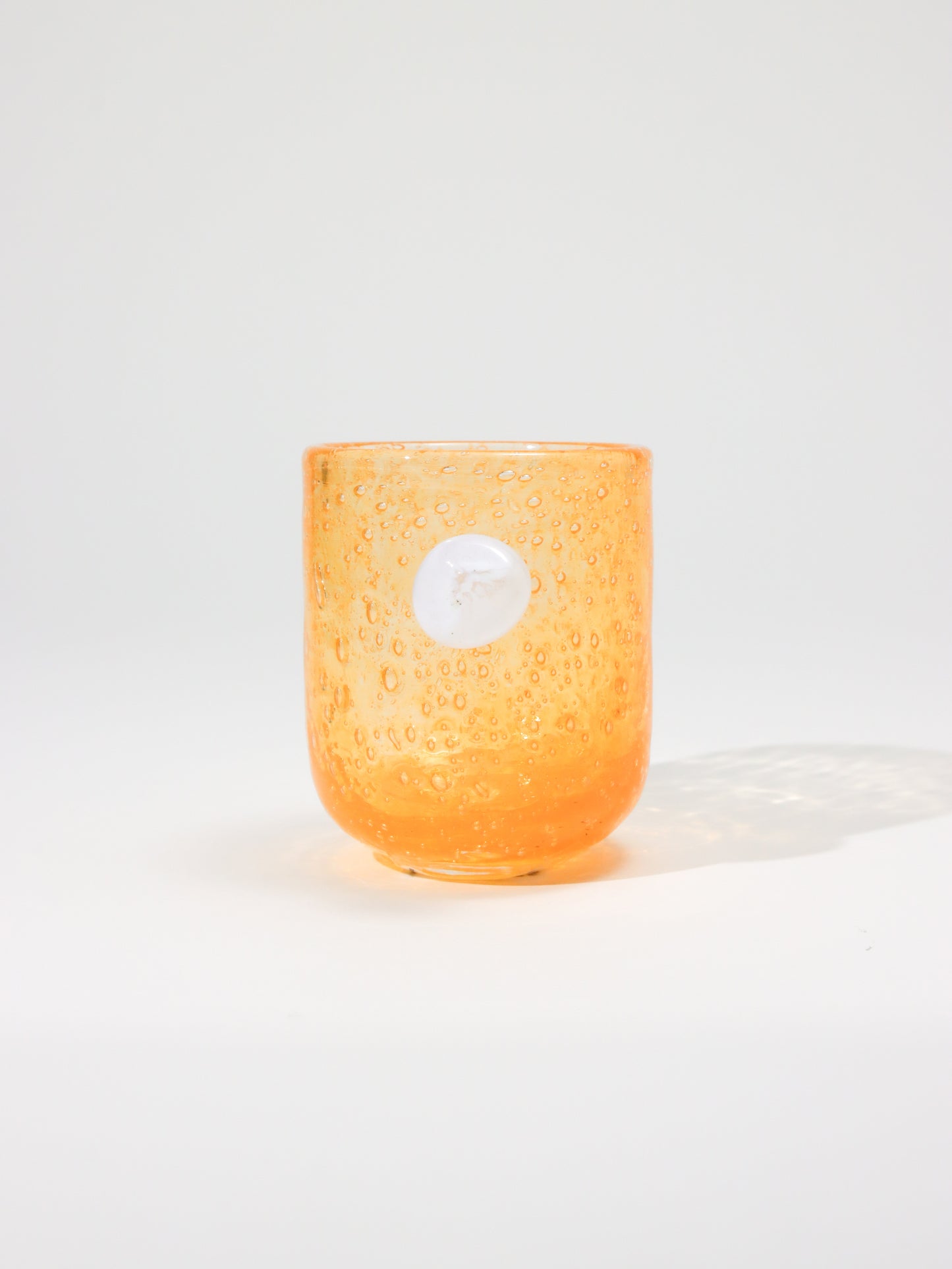 グラス LA PETITE TASSEE CAFÉ PALE ORANGE×WHITE