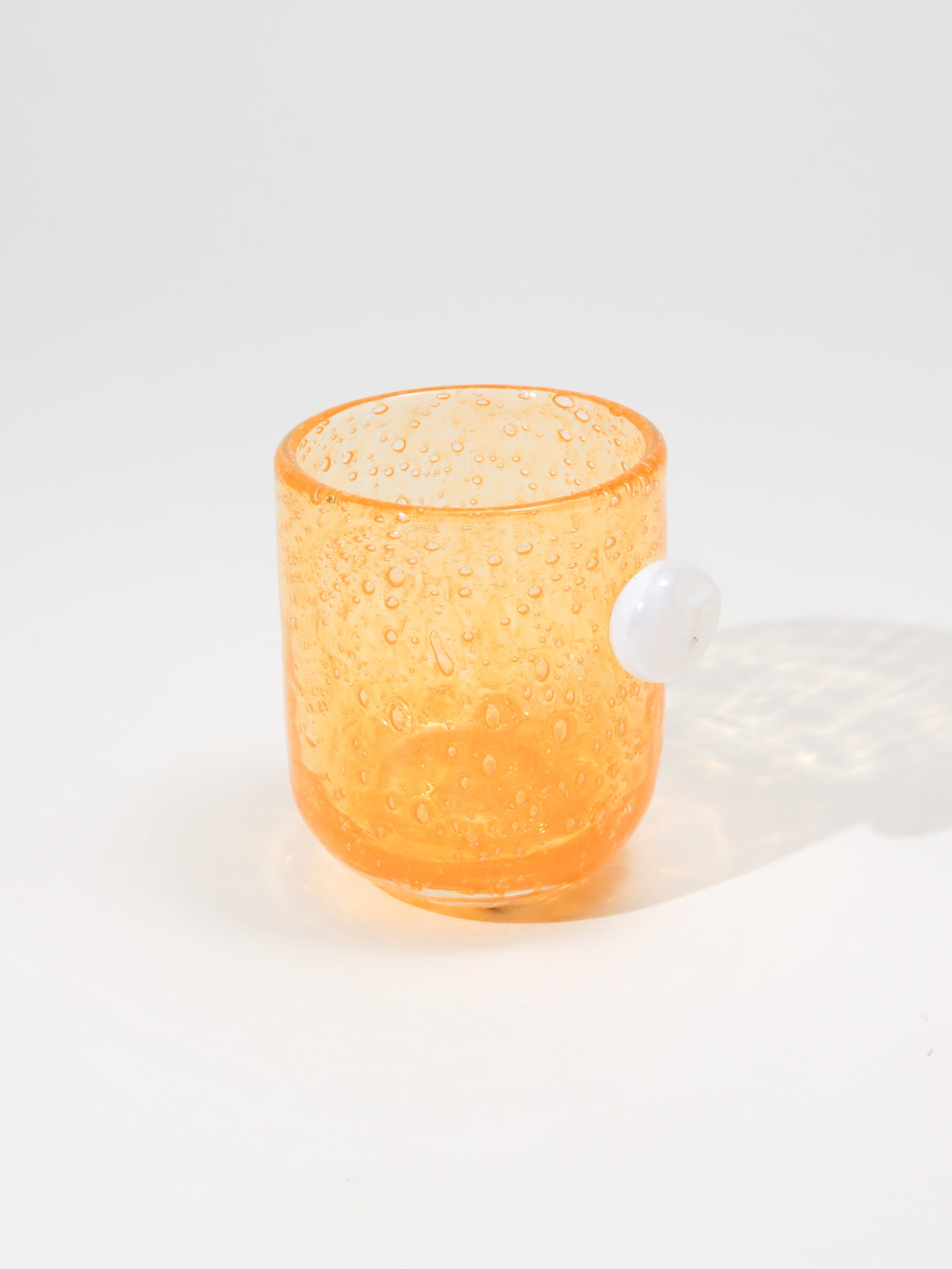 グラス LA PETITE TASSEE CAFÉ PALE ORANGE×WHITE