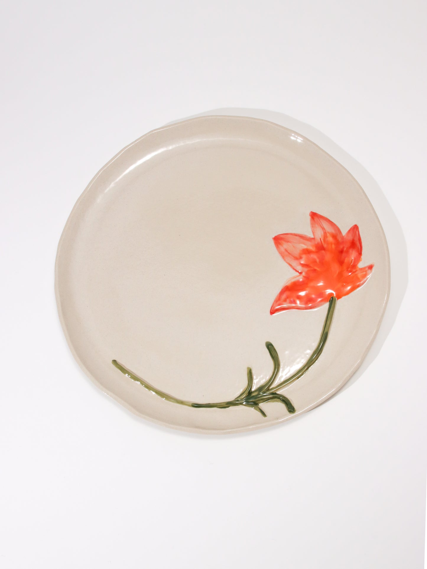 プレート LES ASSIETTES FLEURIES TULIPE