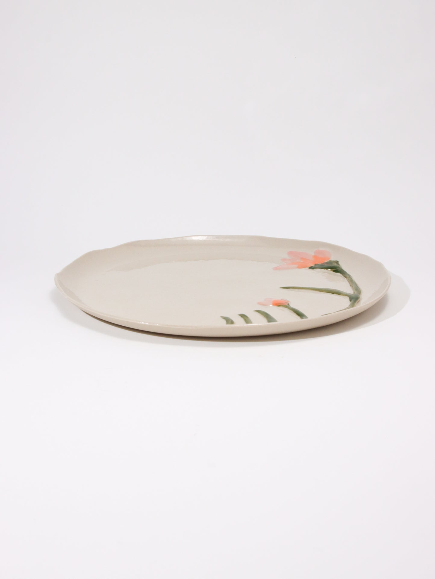 プレート LES ASSIETTES FLEURIES ROSE