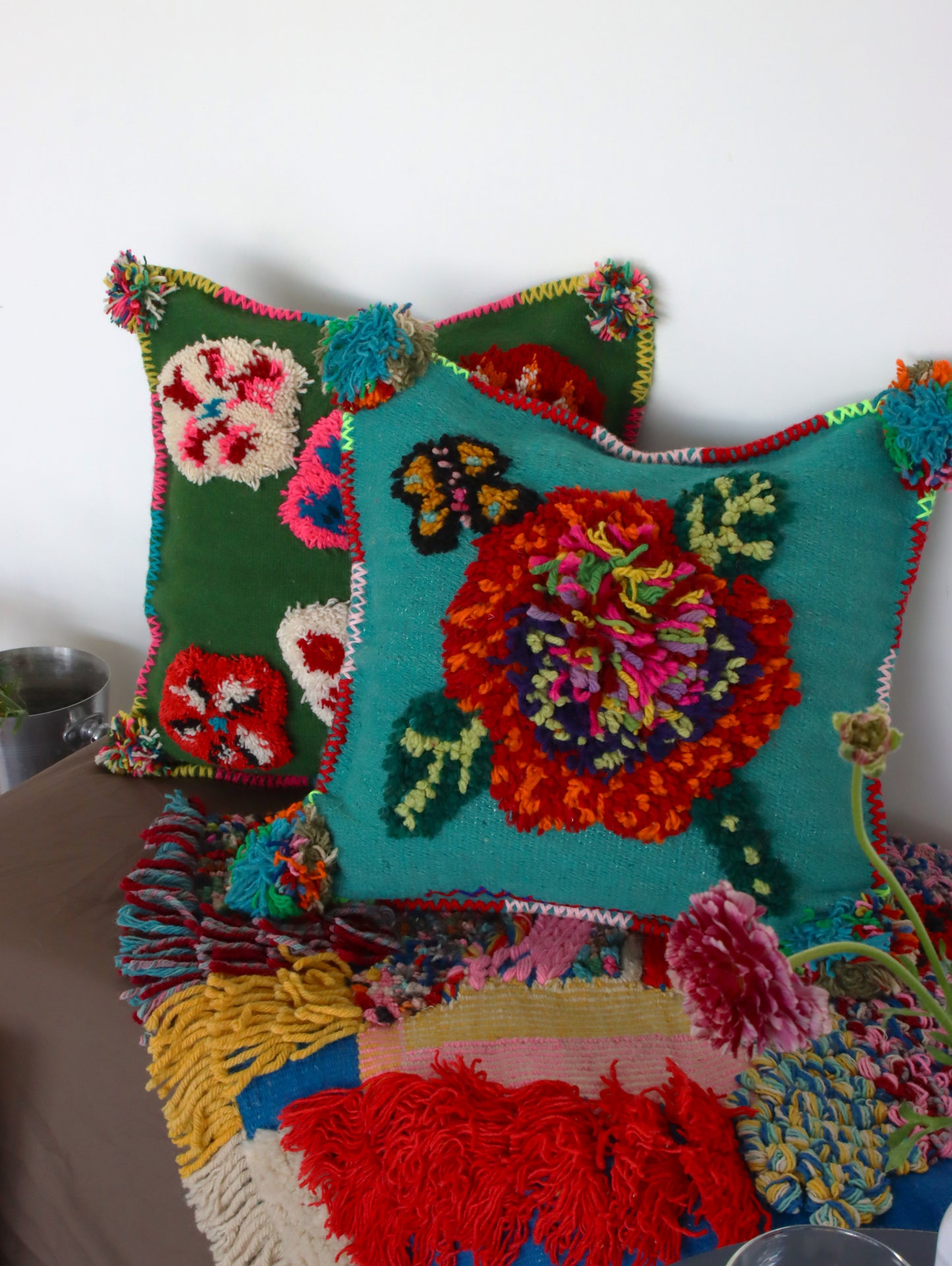 <PO!PARIS> クッションカバー Petite housse de Coussin de Nathalie Lete 55×55cm