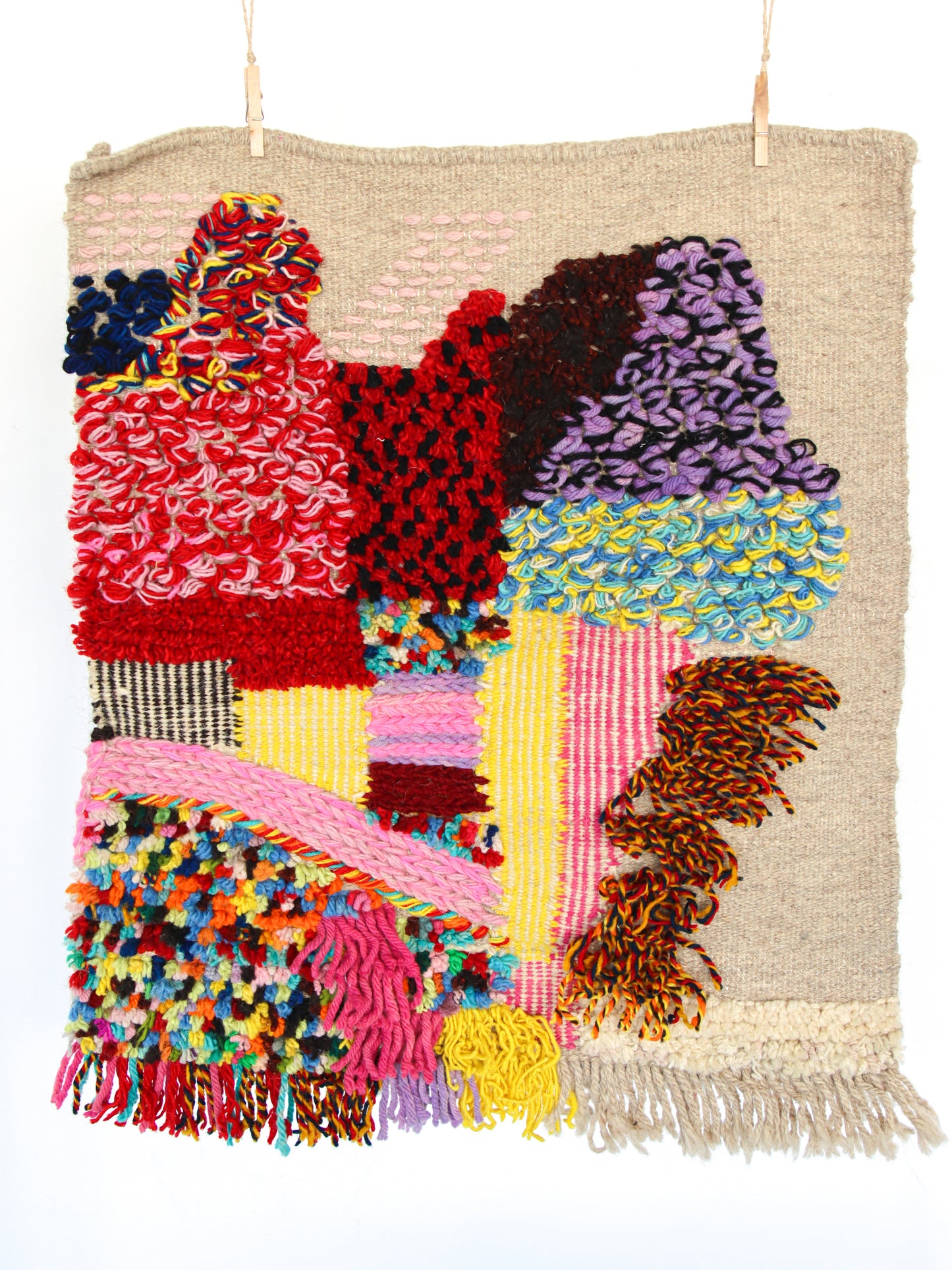 <PO PARIS> タペストリー Tapis Pensees d'Aurelie petit Format