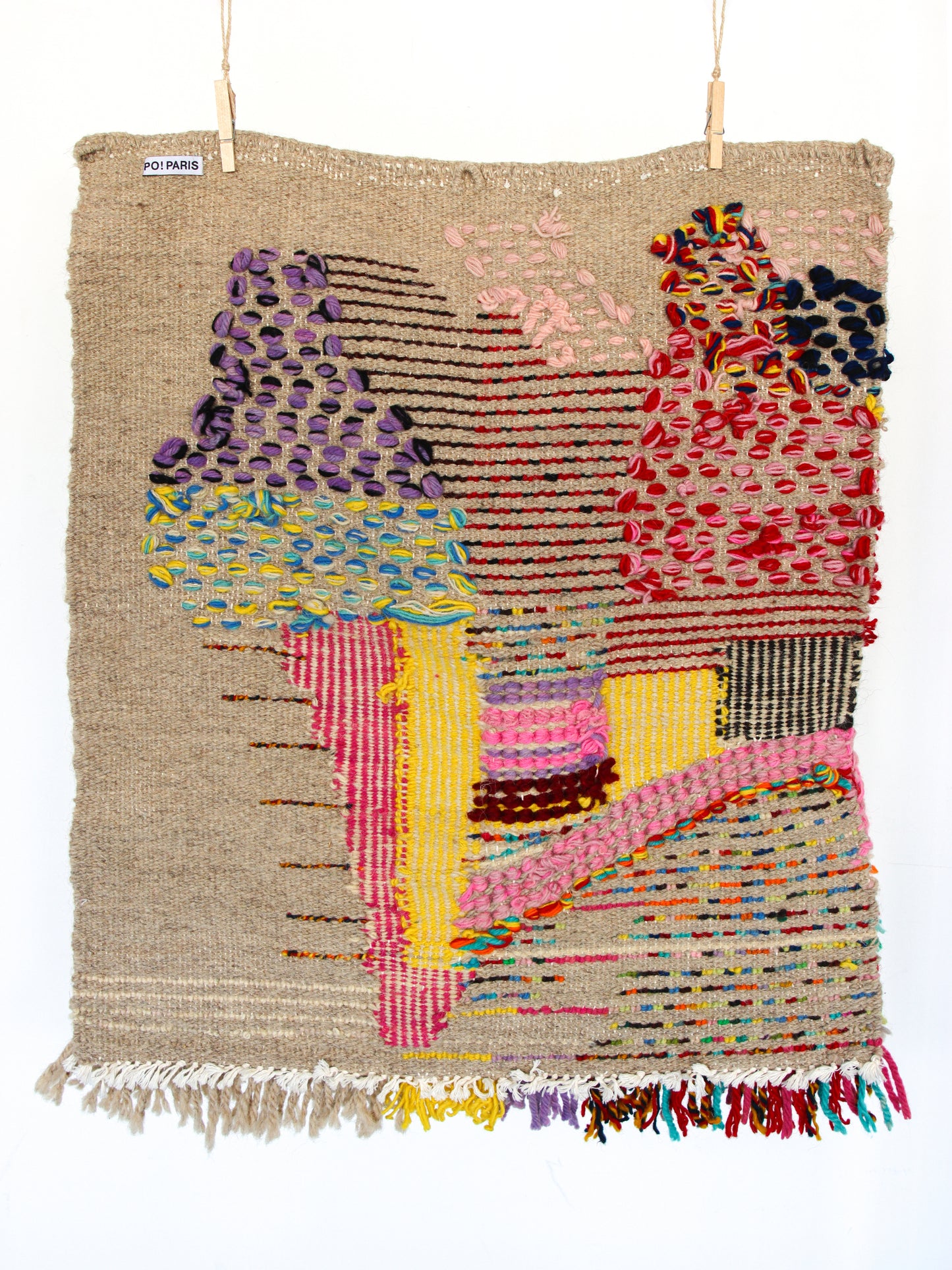<PO!PARIS> タペストリー Tapis Pensees d'Aurelie petit Format