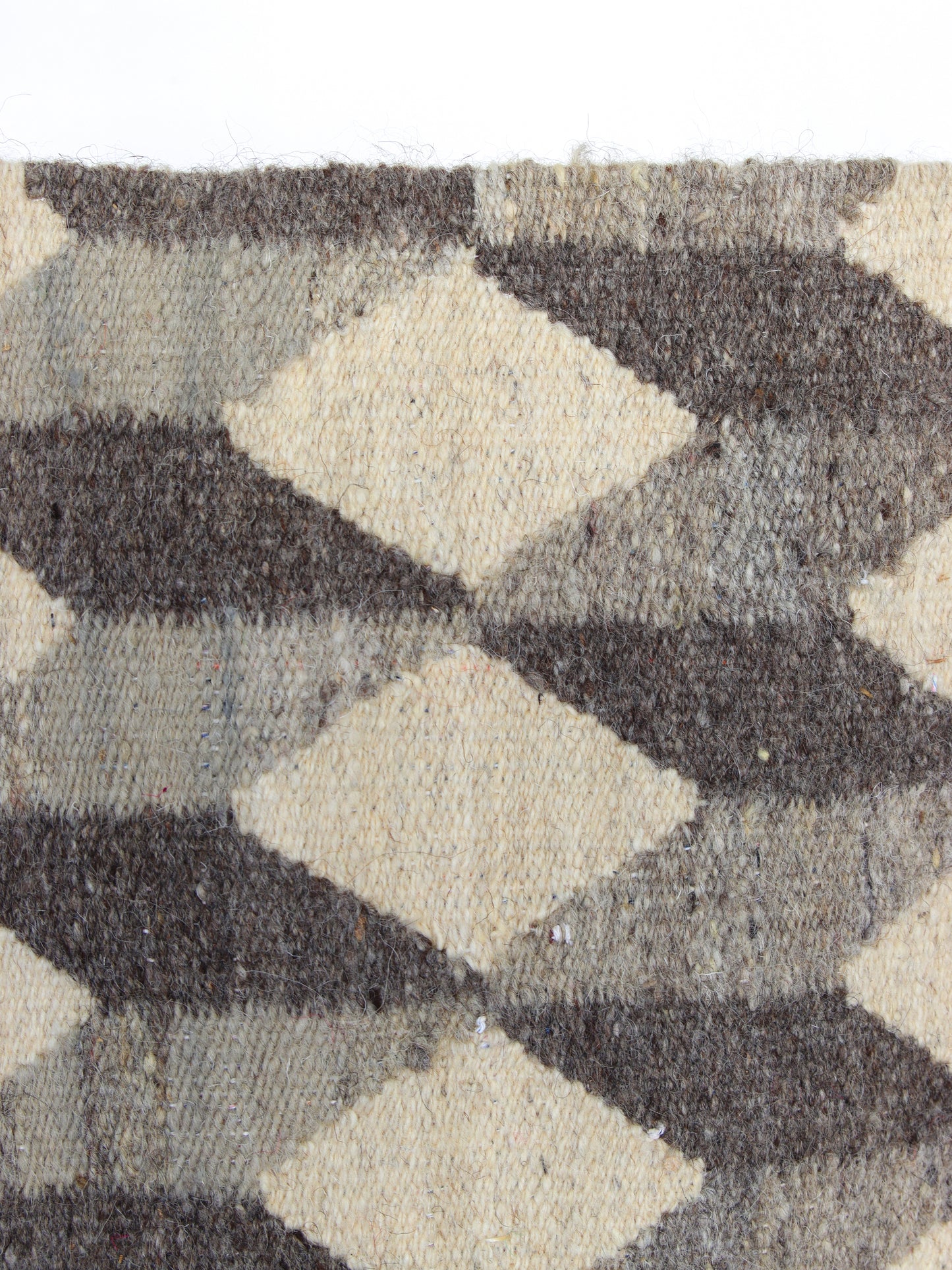 <PO!PARIS> ラグ Petit kilm "Kub" 80×80cm グレー