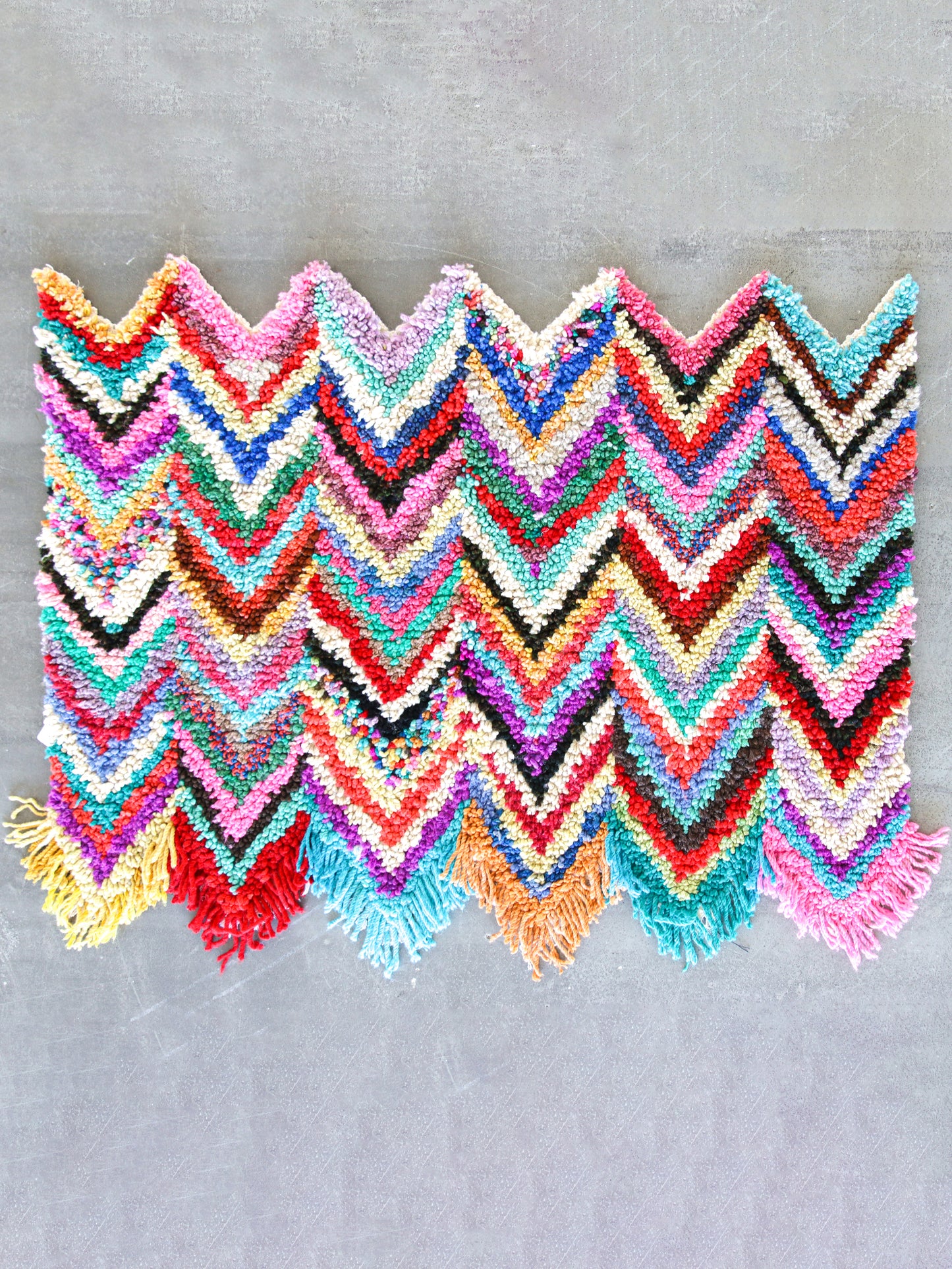 <PO PARIS> ラグ Tapis Modele Chevrons Sauvages2 180×120cm