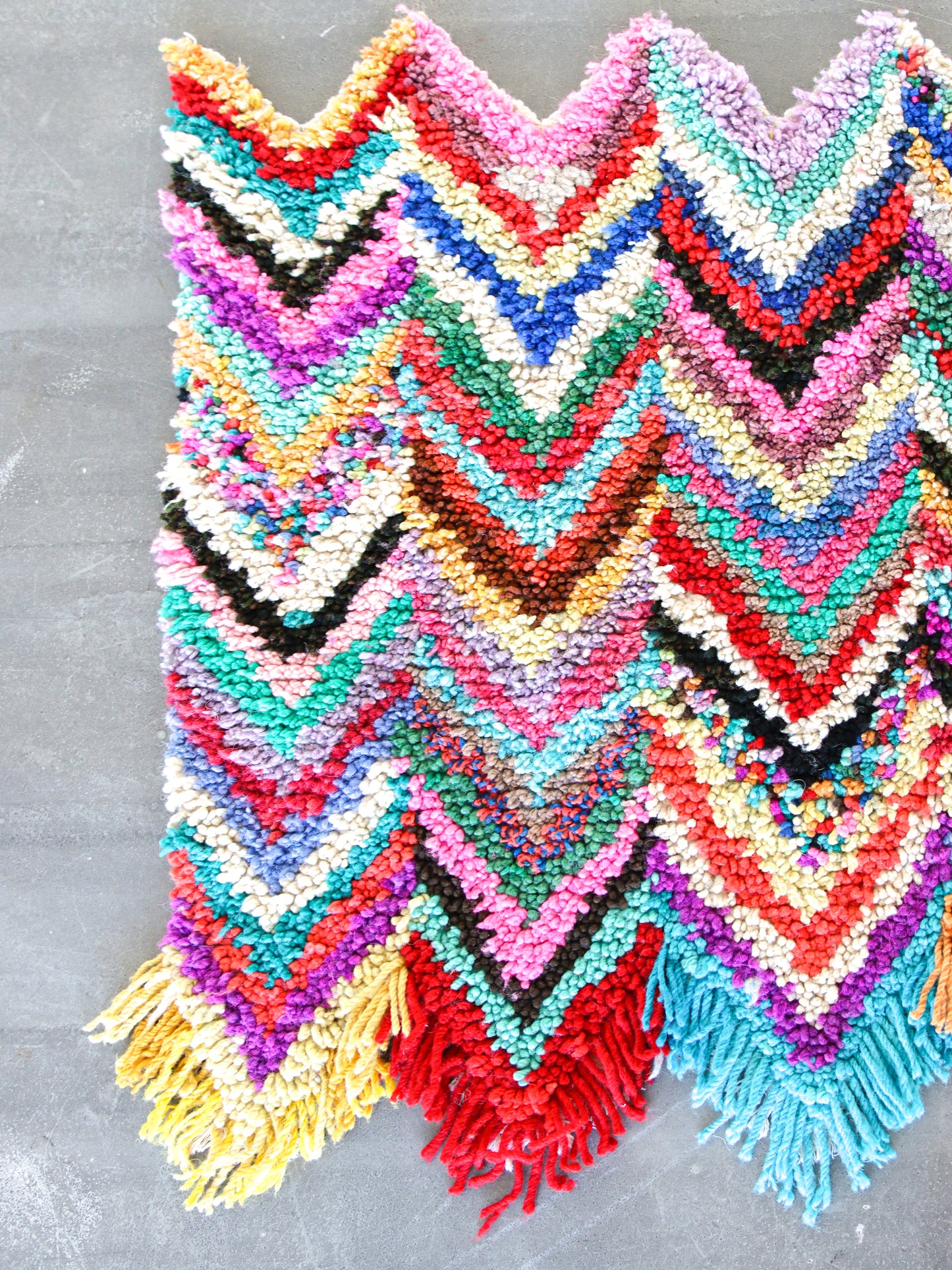 <PO!PARIS> ラグ Tapis Modele Chevrons Sauvages2 180×120cm
