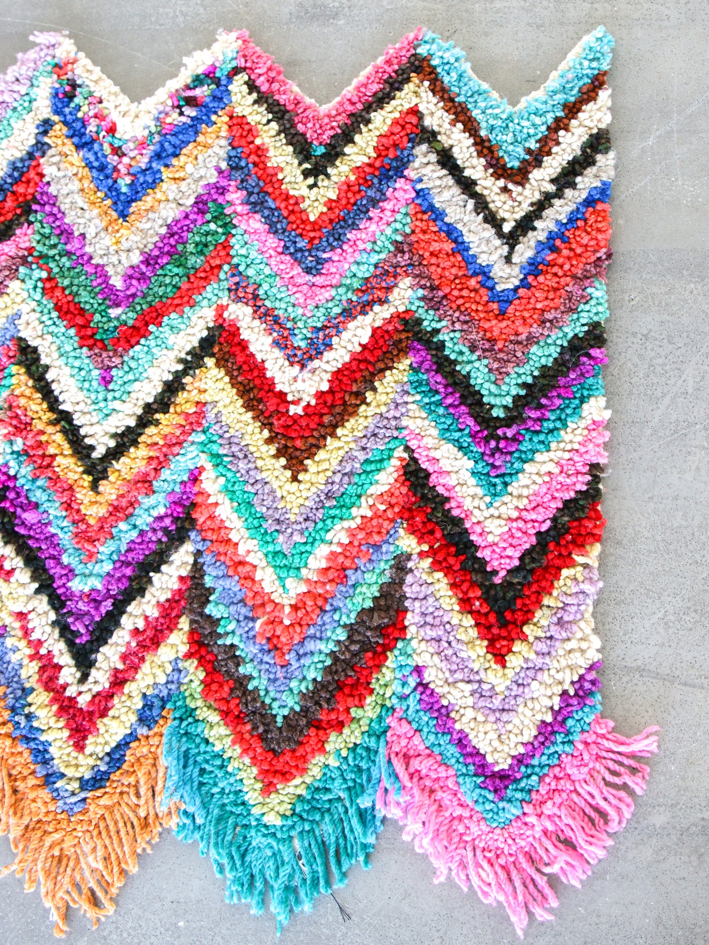 <PO!PARIS> ラグ Tapis Modele Chevrons Sauvages2 180×120cm