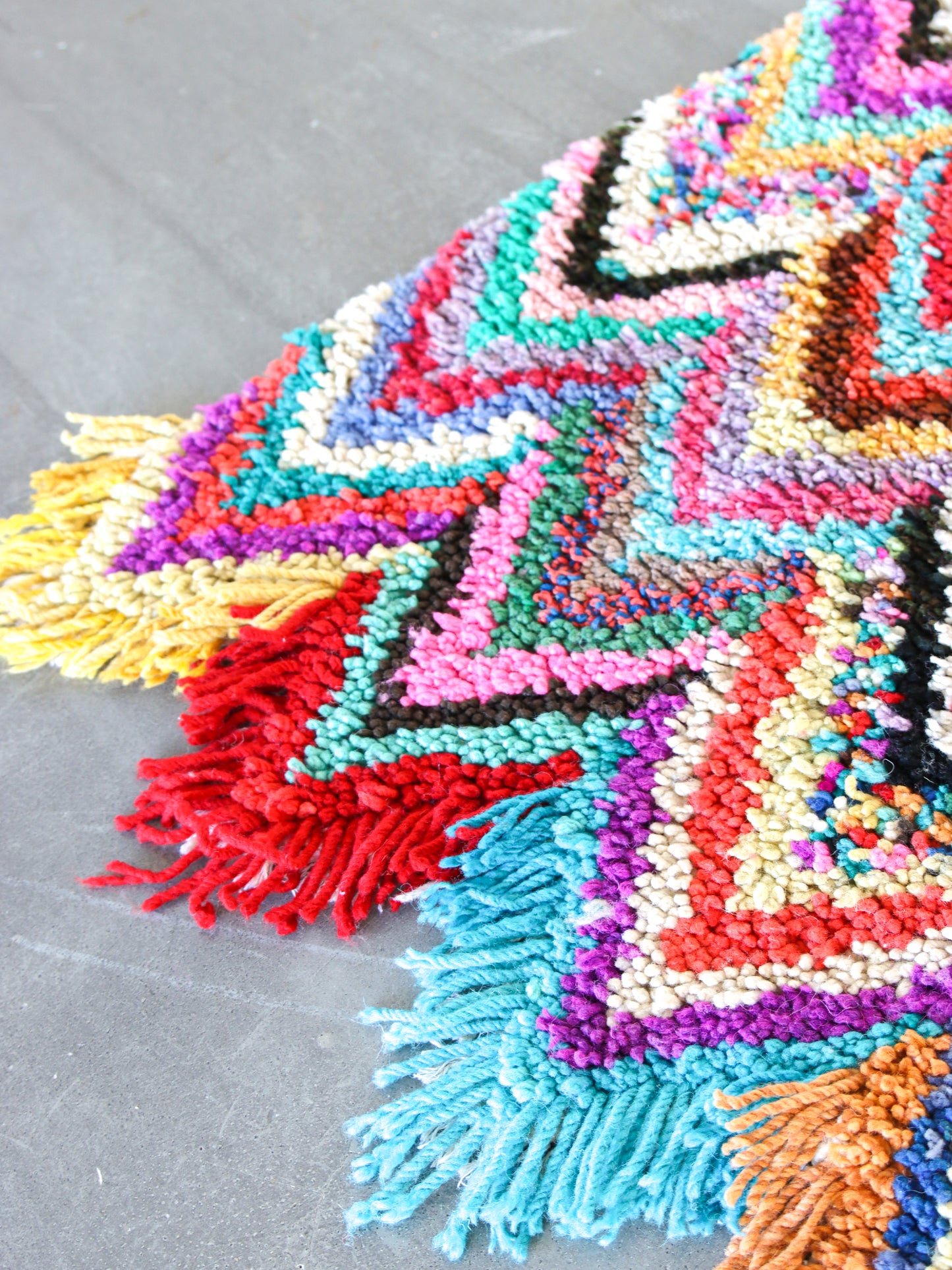 <PO!PARIS> ラグ Tapis Modele Chevrons Sauvages2 180×120cm