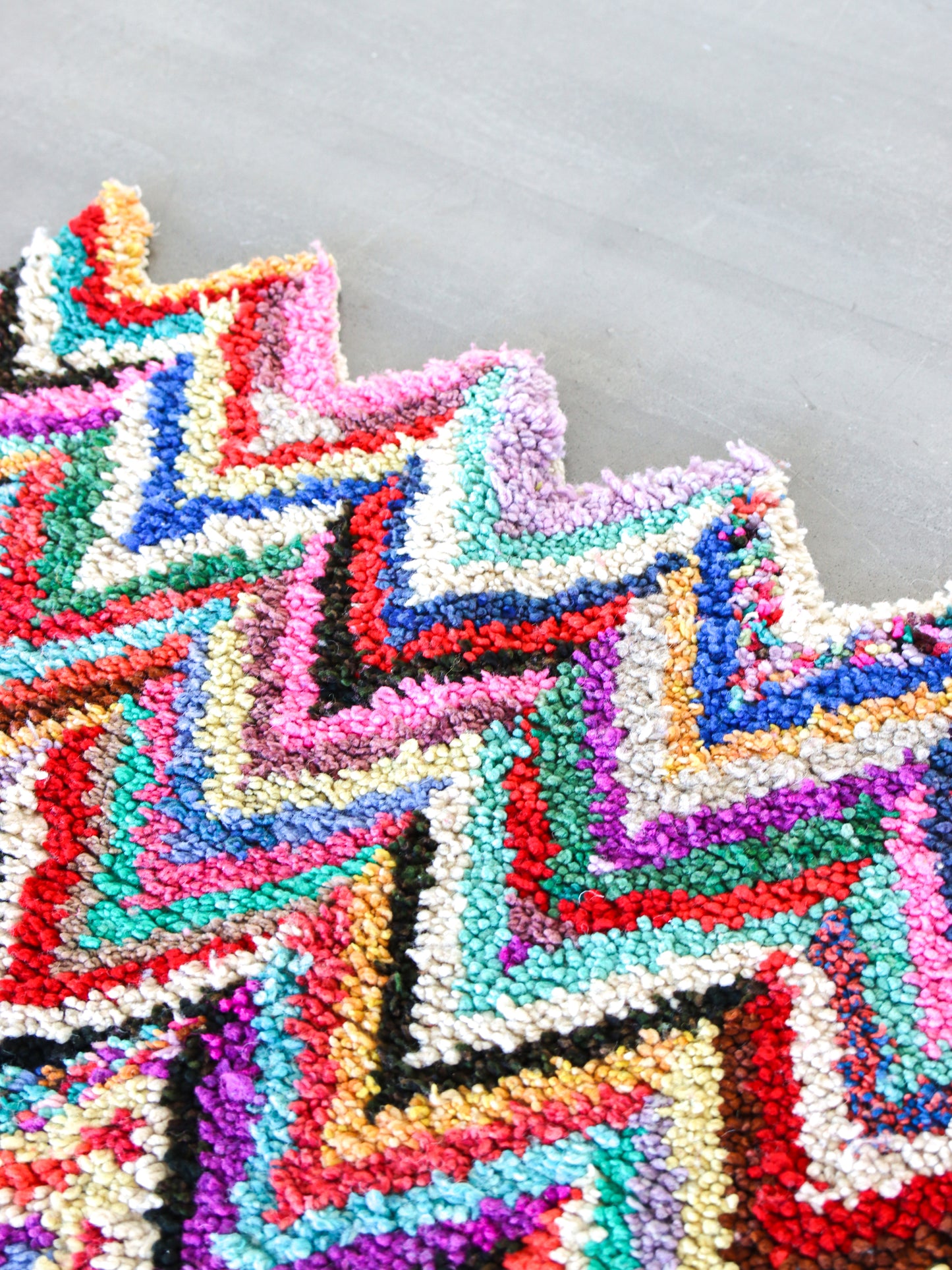 <PO!PARIS> ラグ Tapis Modele Chevrons Sauvages2 180×120cm