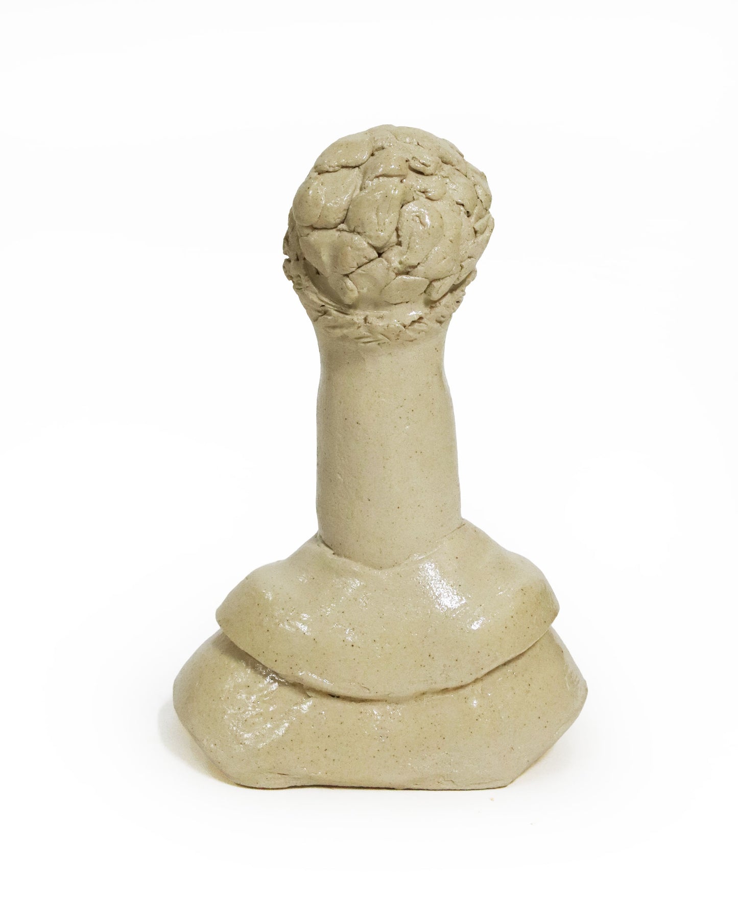 オブジェ Buste sans socle Brun