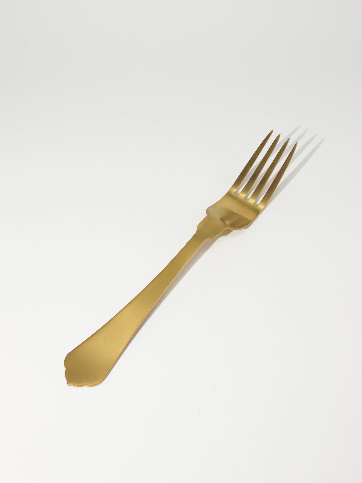 Naples サービングフォーク 26.1cm Titanium Gold Stone