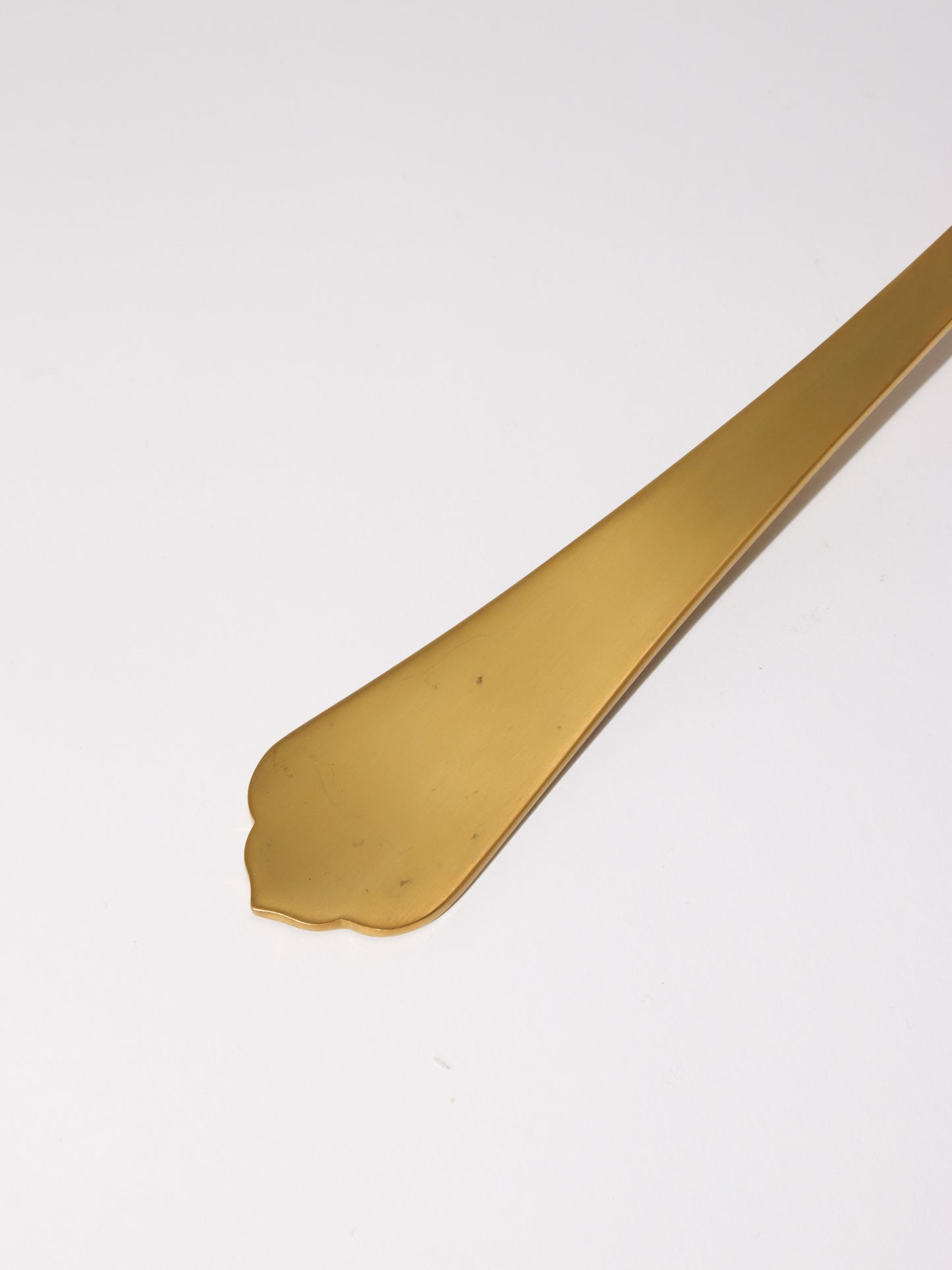 Naples サービングフォーク 26.1cm Titanium Gold Stone