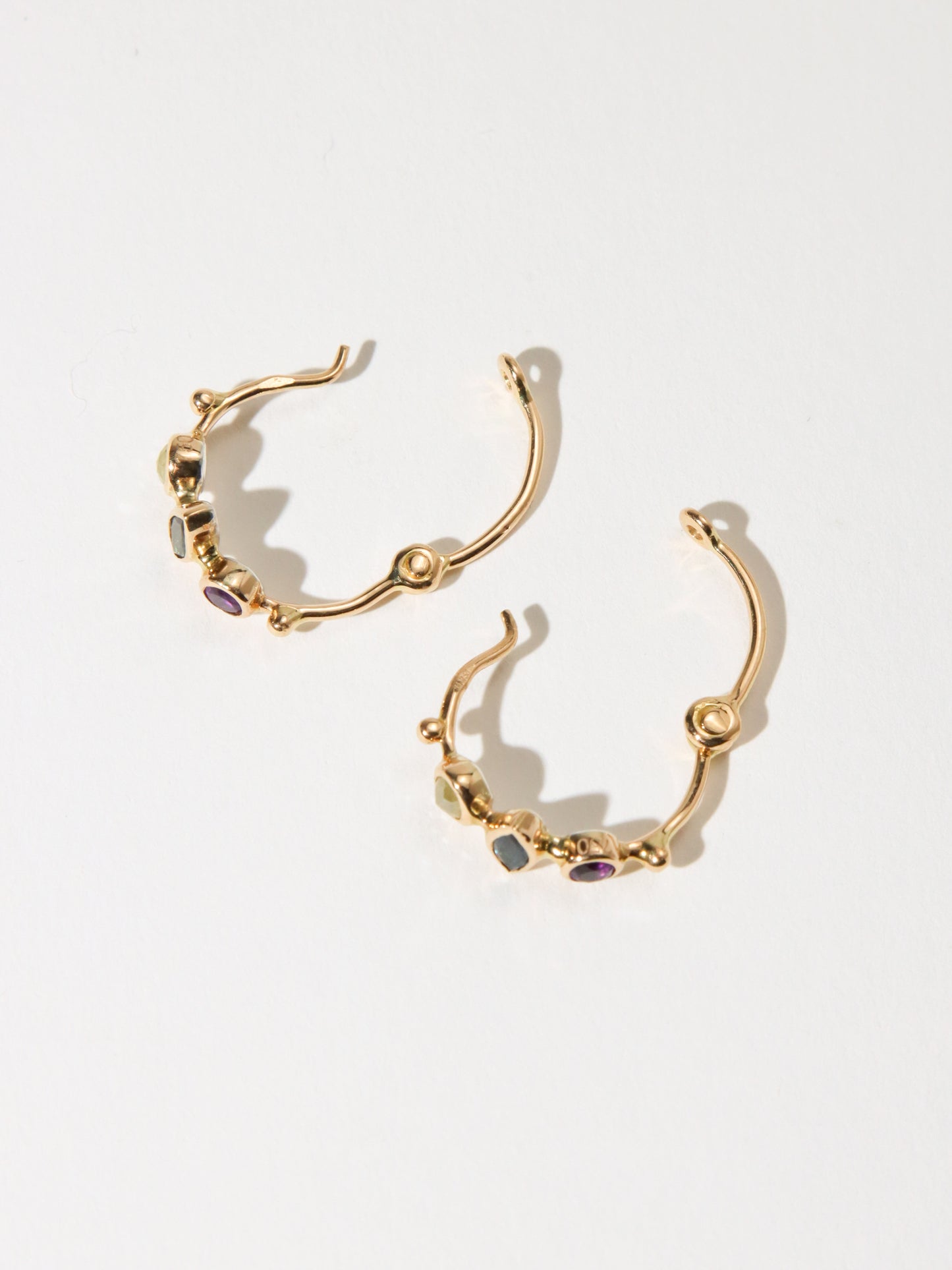 イヤリング 14mm-BO Anneaux Simples