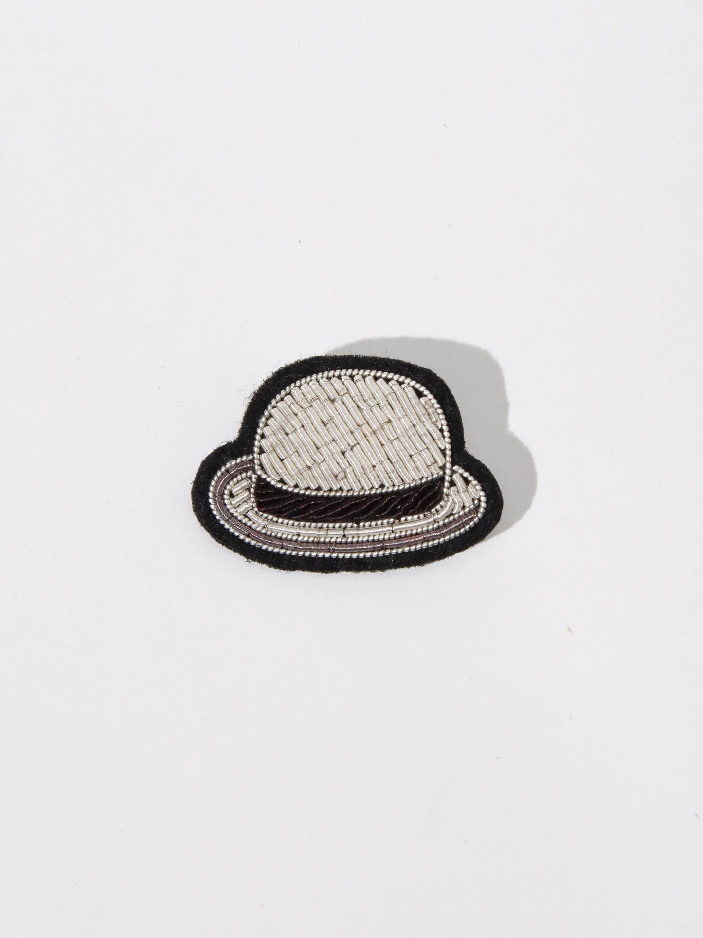 <Macon&Lesquoy>ブローチ Bowler Hat