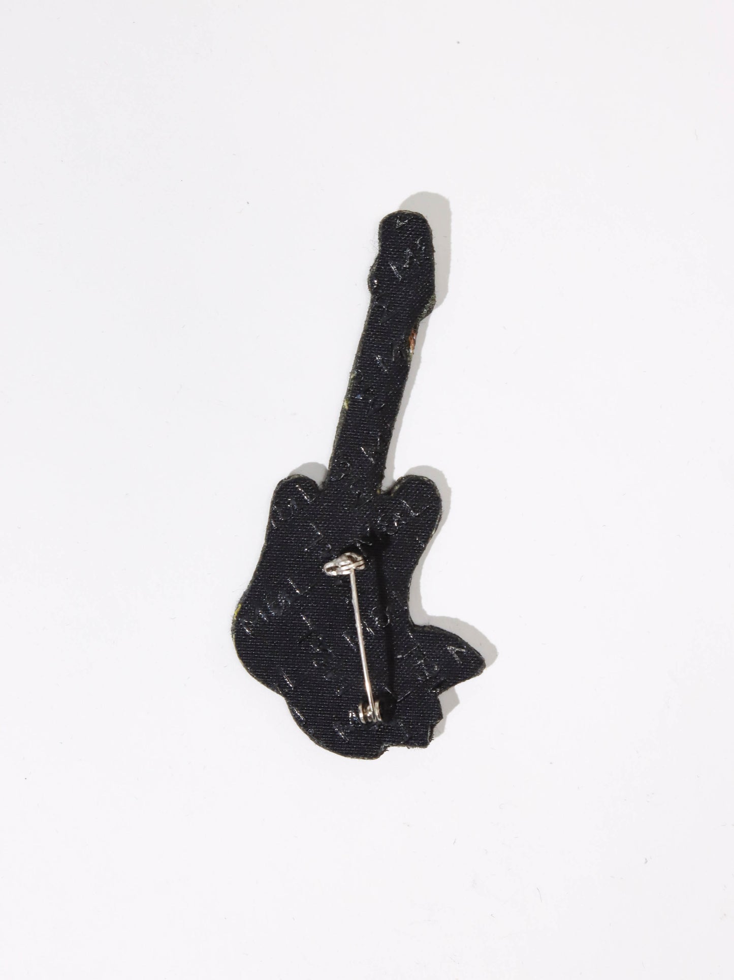 <Macon&Lesquoy>ブローチ Burning Guitar