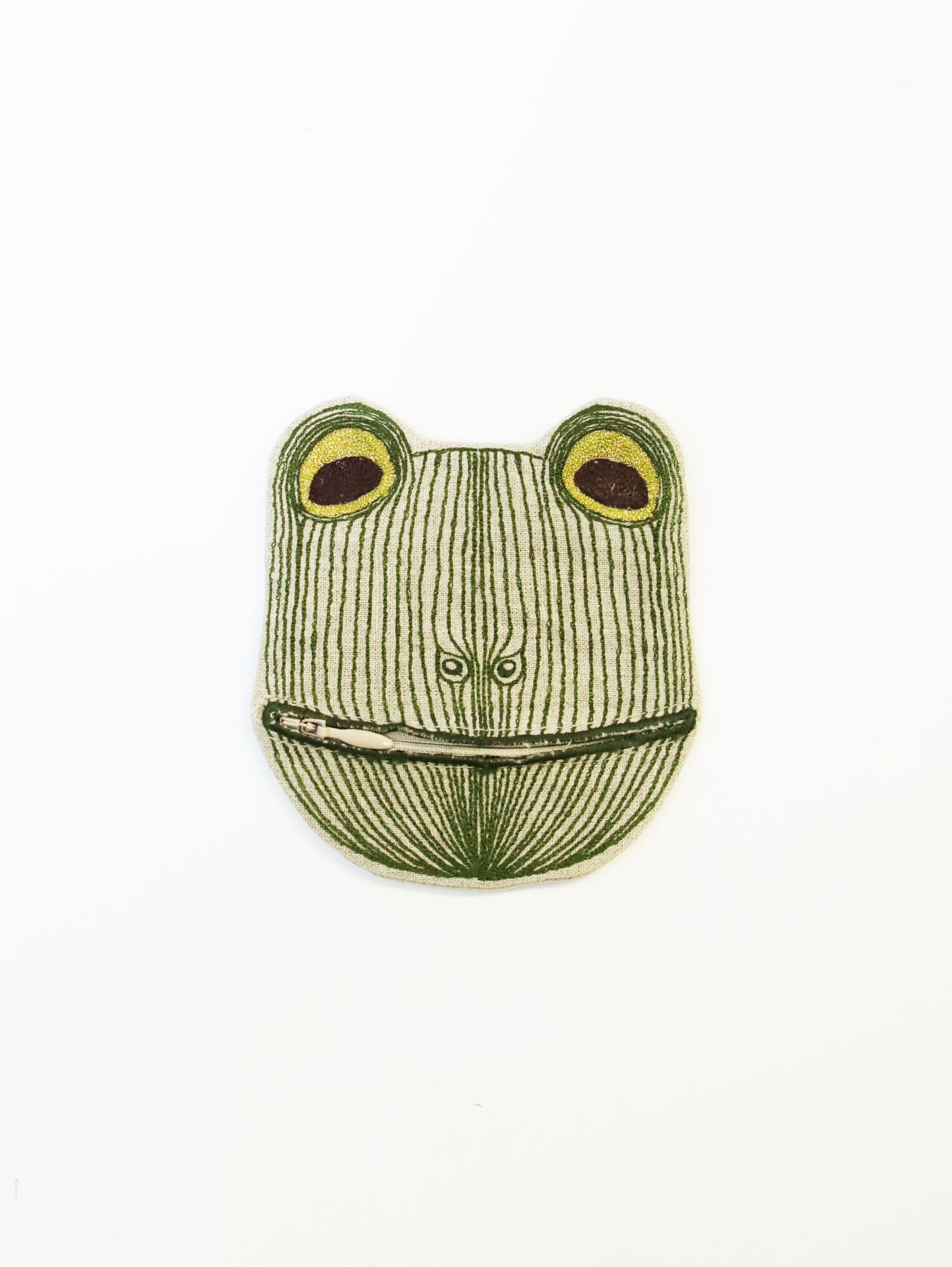 ポーチ Lucky Frog with Bell