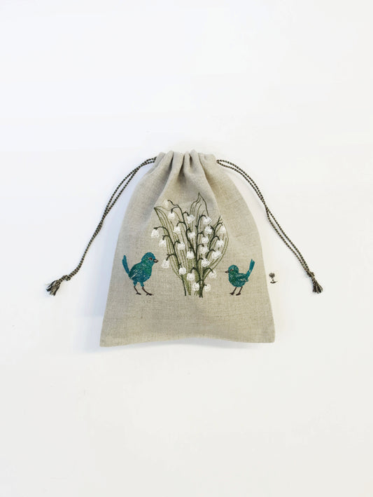 【SPECIAL ITEM】ドローストリングスモールバッグ Lily Bell