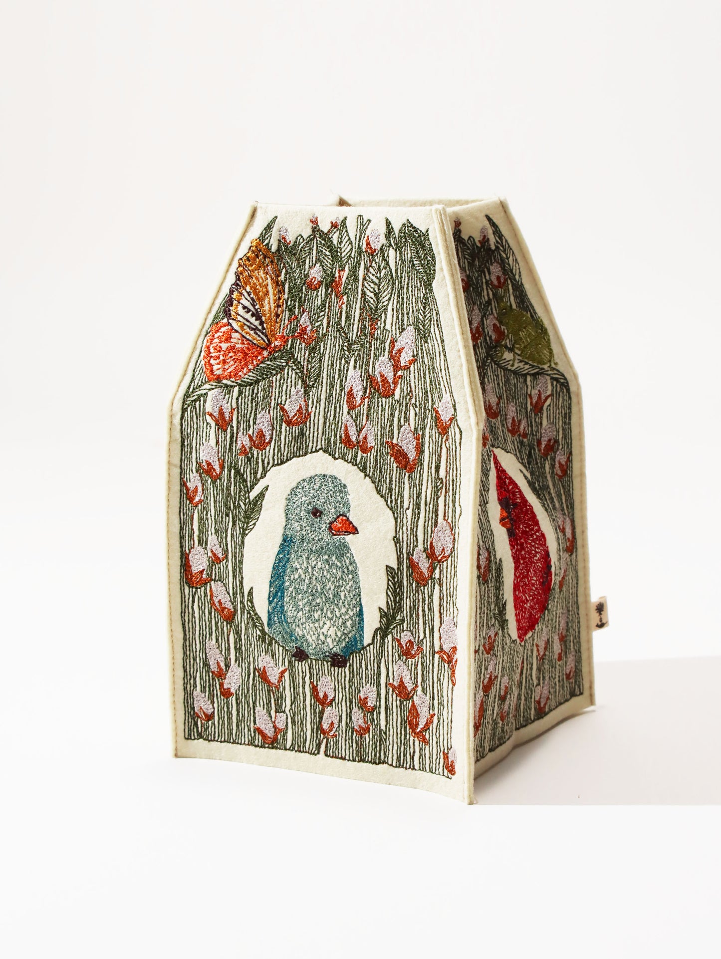 ティッシュカバー Birdhouse