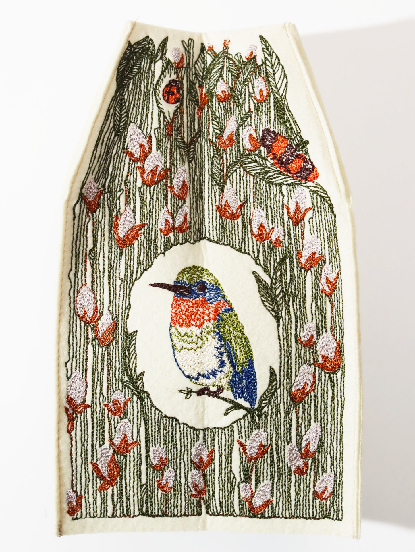 ティッシュカバー Birdhouse