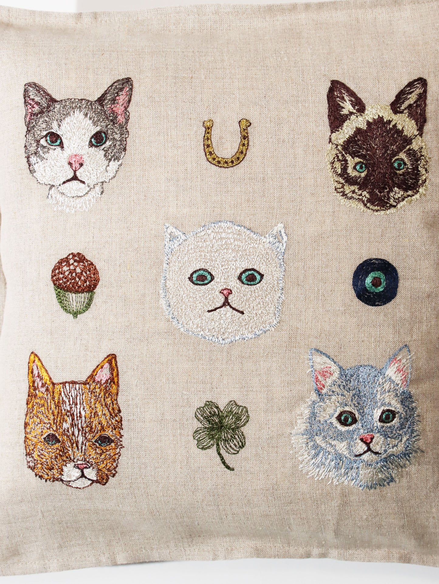 クッションカバー 30x30 Charming Cats