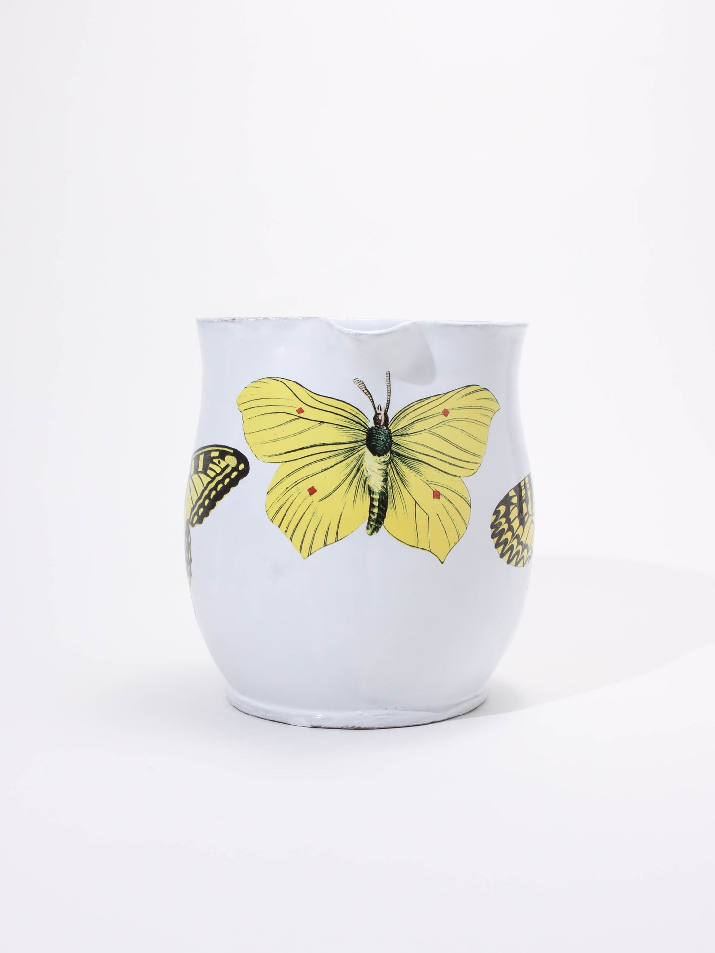 John Derian Yellow Butterflies ピッチャー