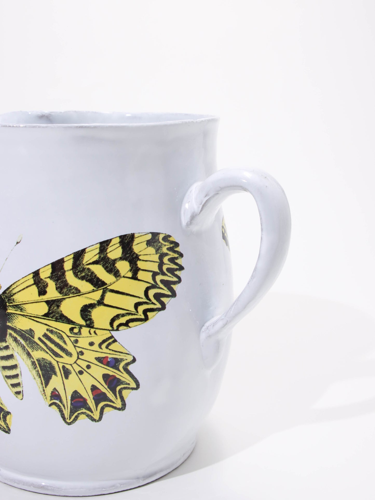 John Derian Yellow Butterflies ピッチャー