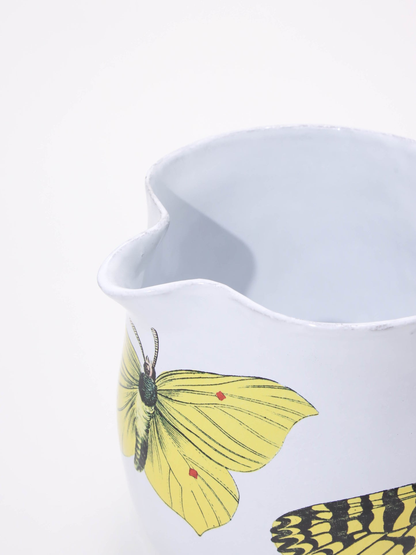 John Derian Yellow Butterflies ピッチャー