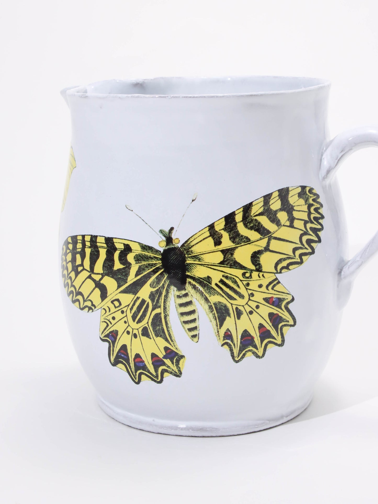 John Derian Yellow Butterflies ピッチャー