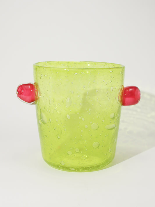 ラージフラワーベース LE PIVOINE YELLOW&PINK