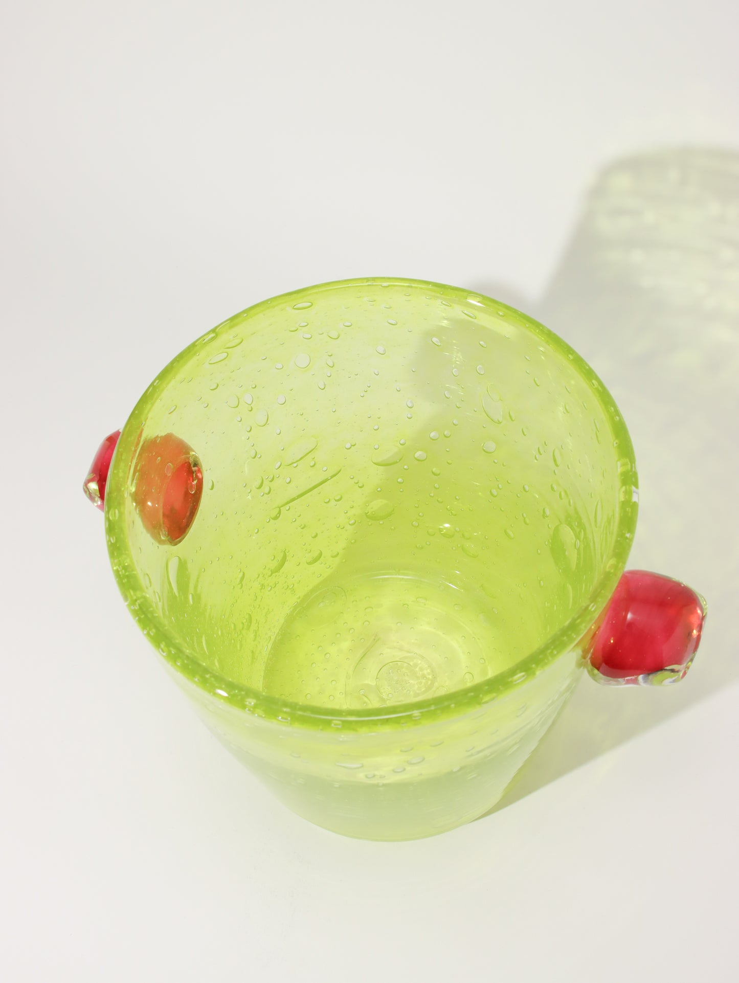 ラージフラワーベース yellow/pink