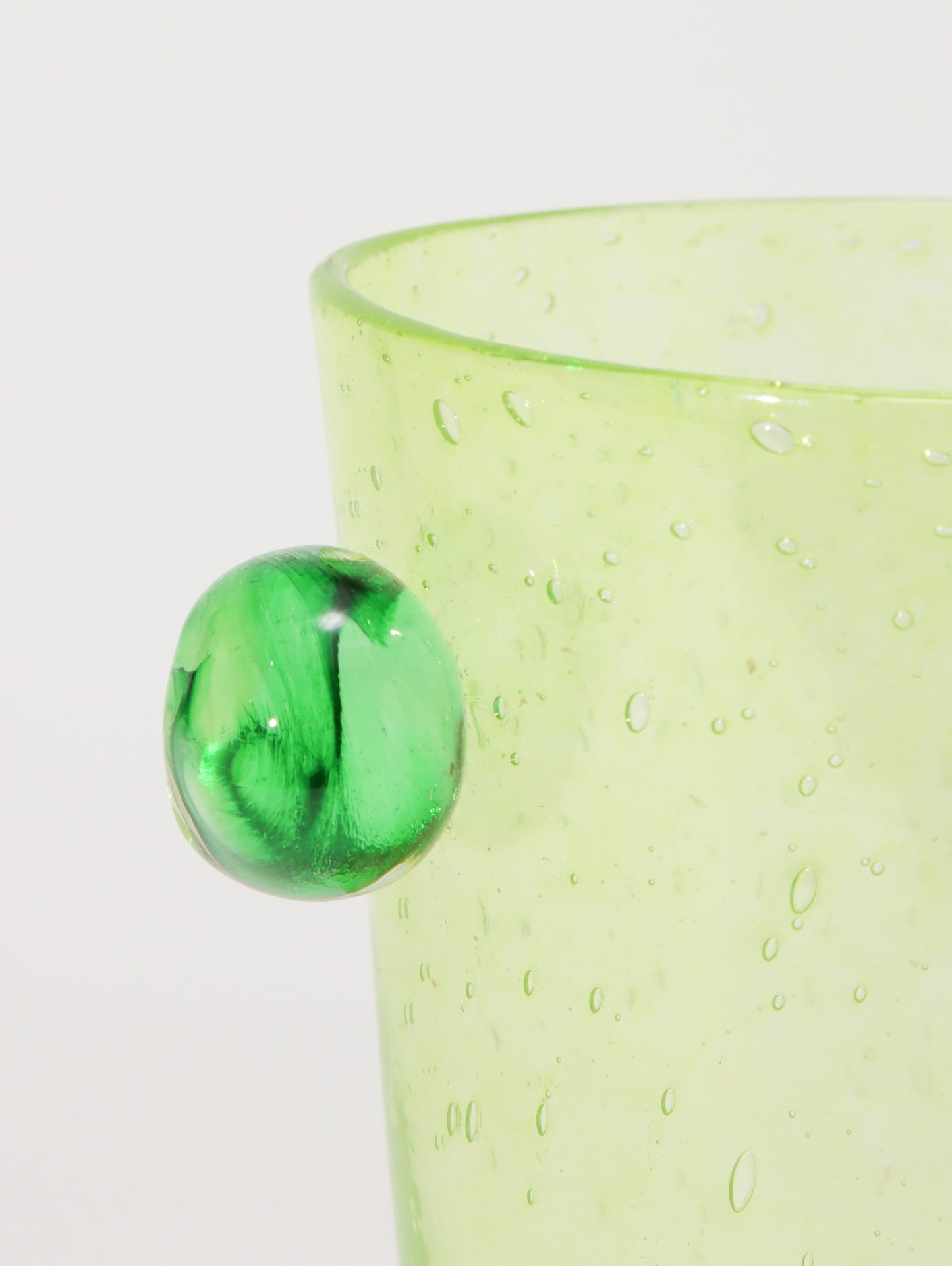 フラワーベース lime green/green