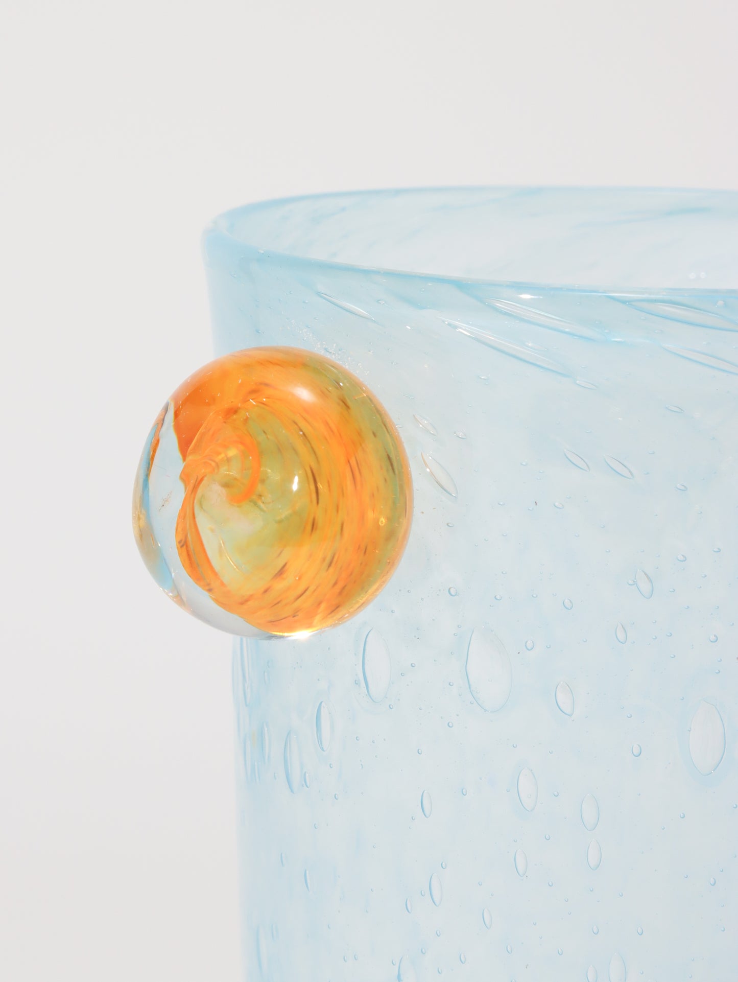 フラワーベース LE PETIT PIVOINE LIGHT BLUE&ORANGE