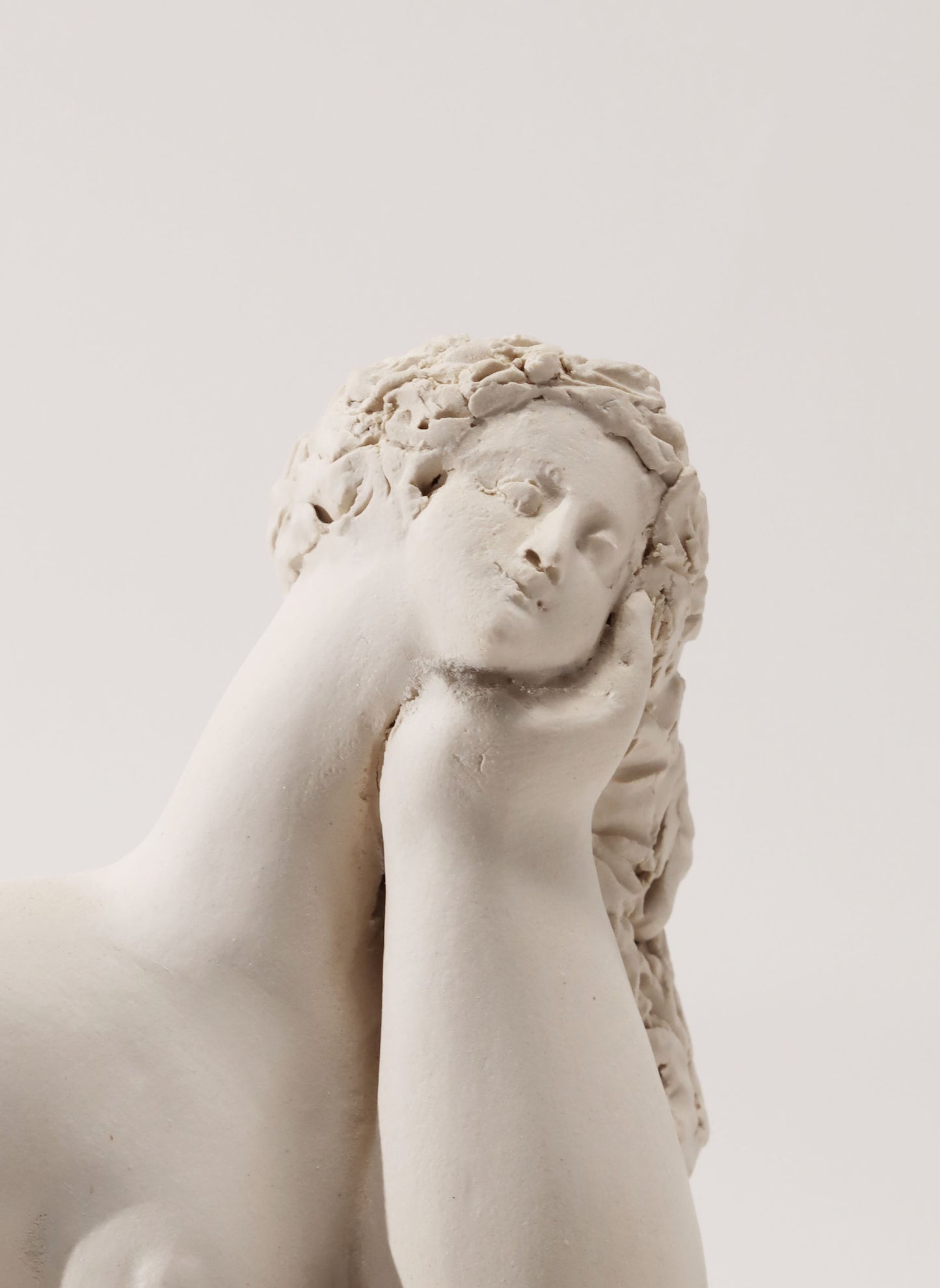 オブジェ Femme blanche pensive