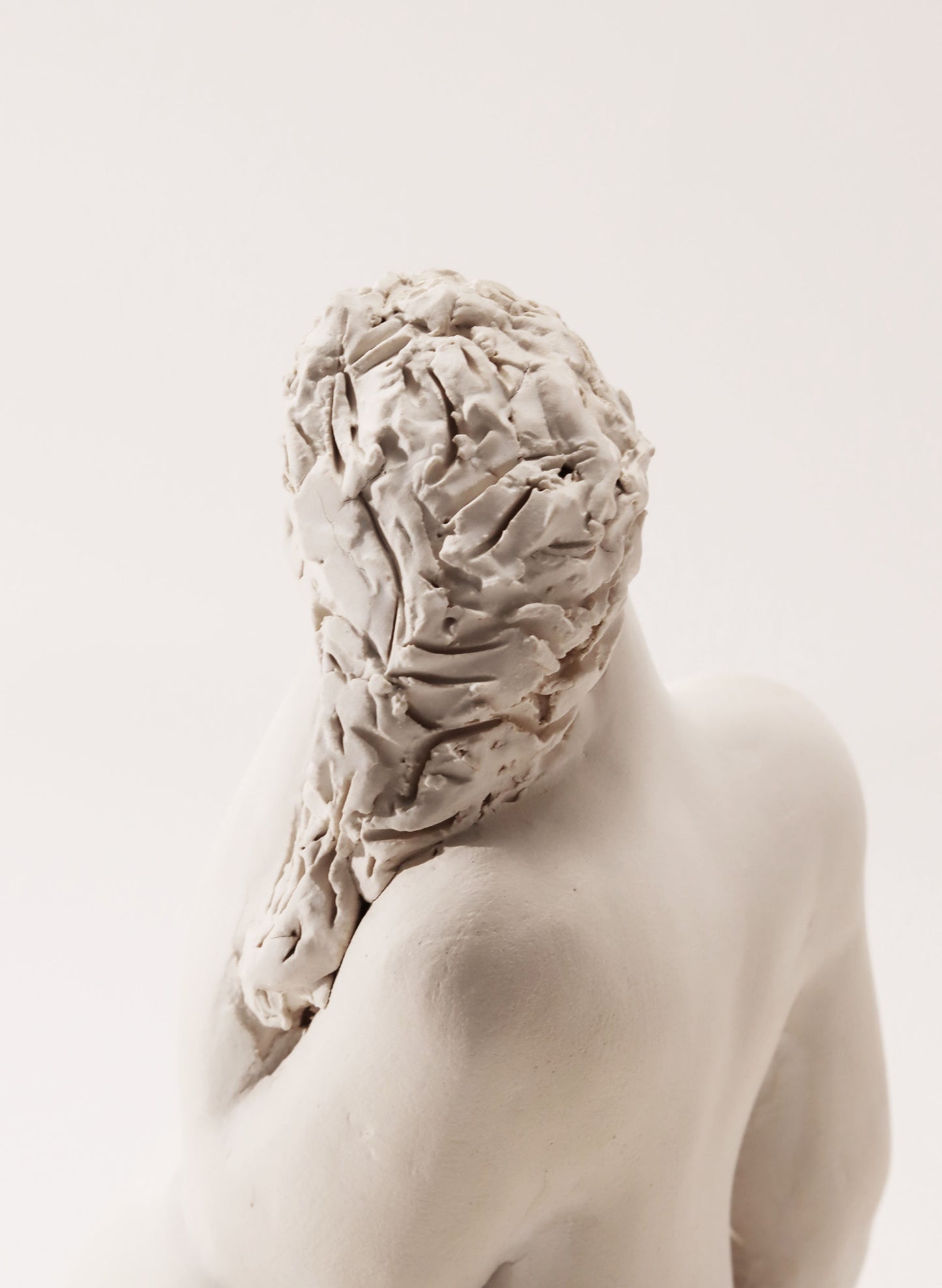 【店舗直送】オブジェ Femme blanche pensive