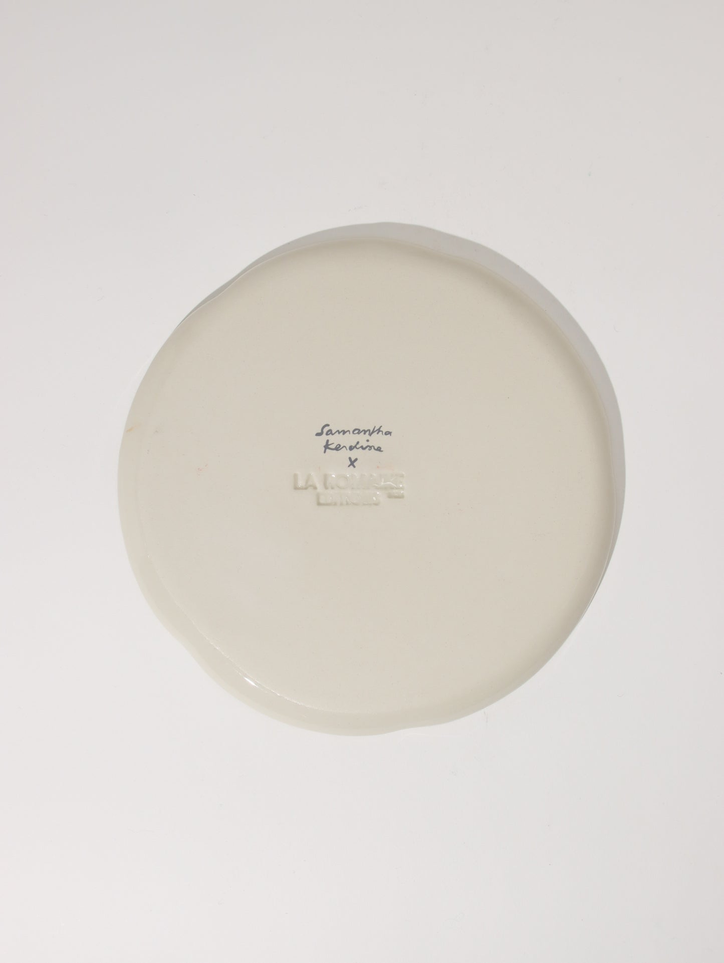 デザートプレート Portrait de petits pois